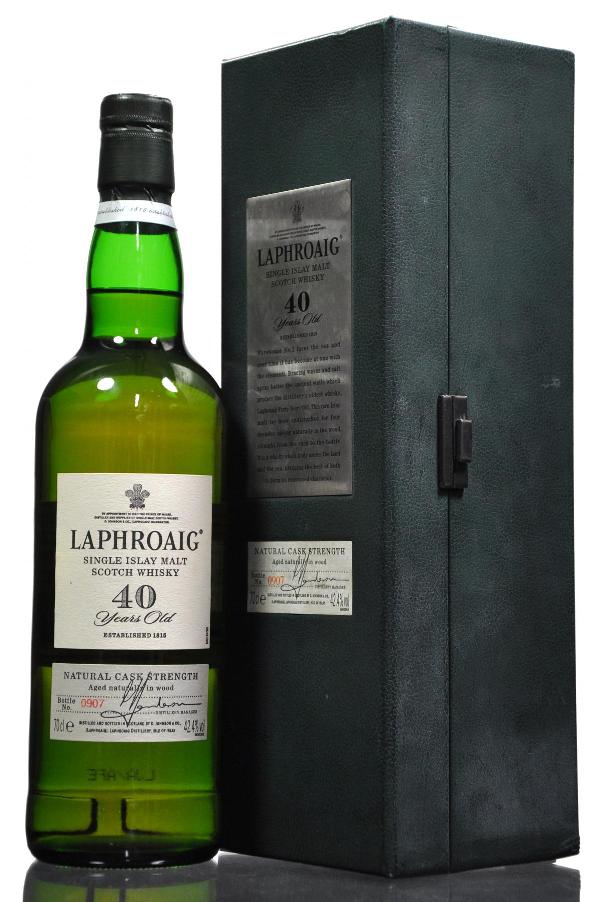 Laphroaig 40 Year Old