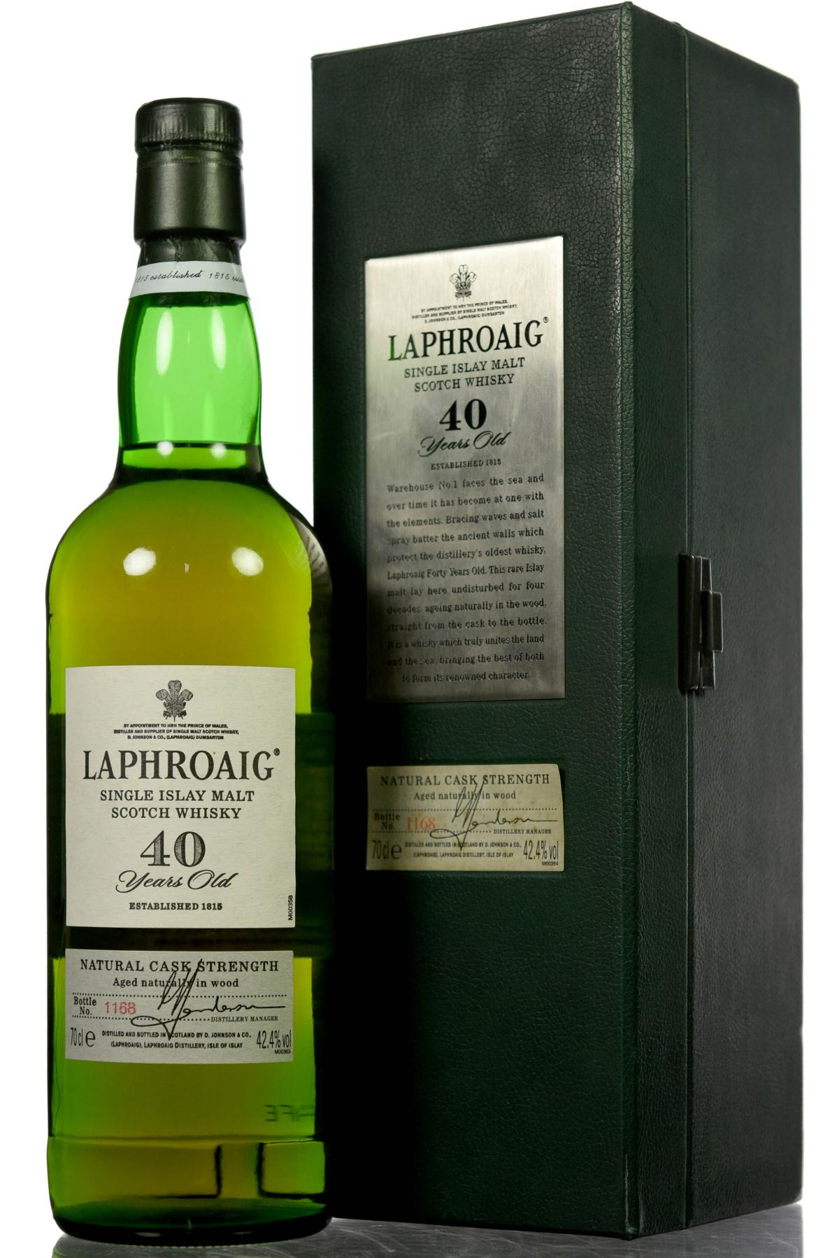 Laphroaig 40 Year Old