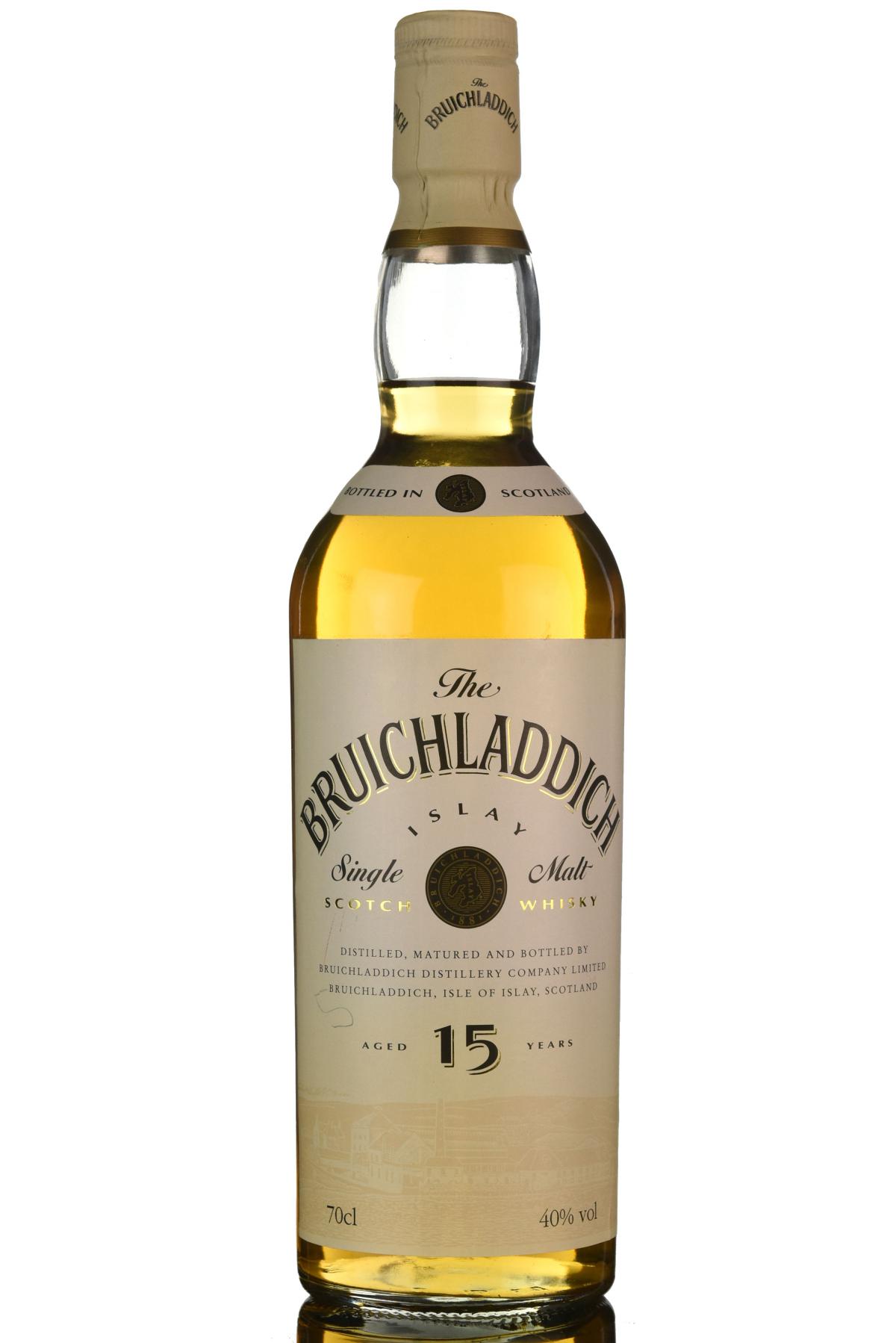 Bruichladdich 15 Year Old - Early 1990s