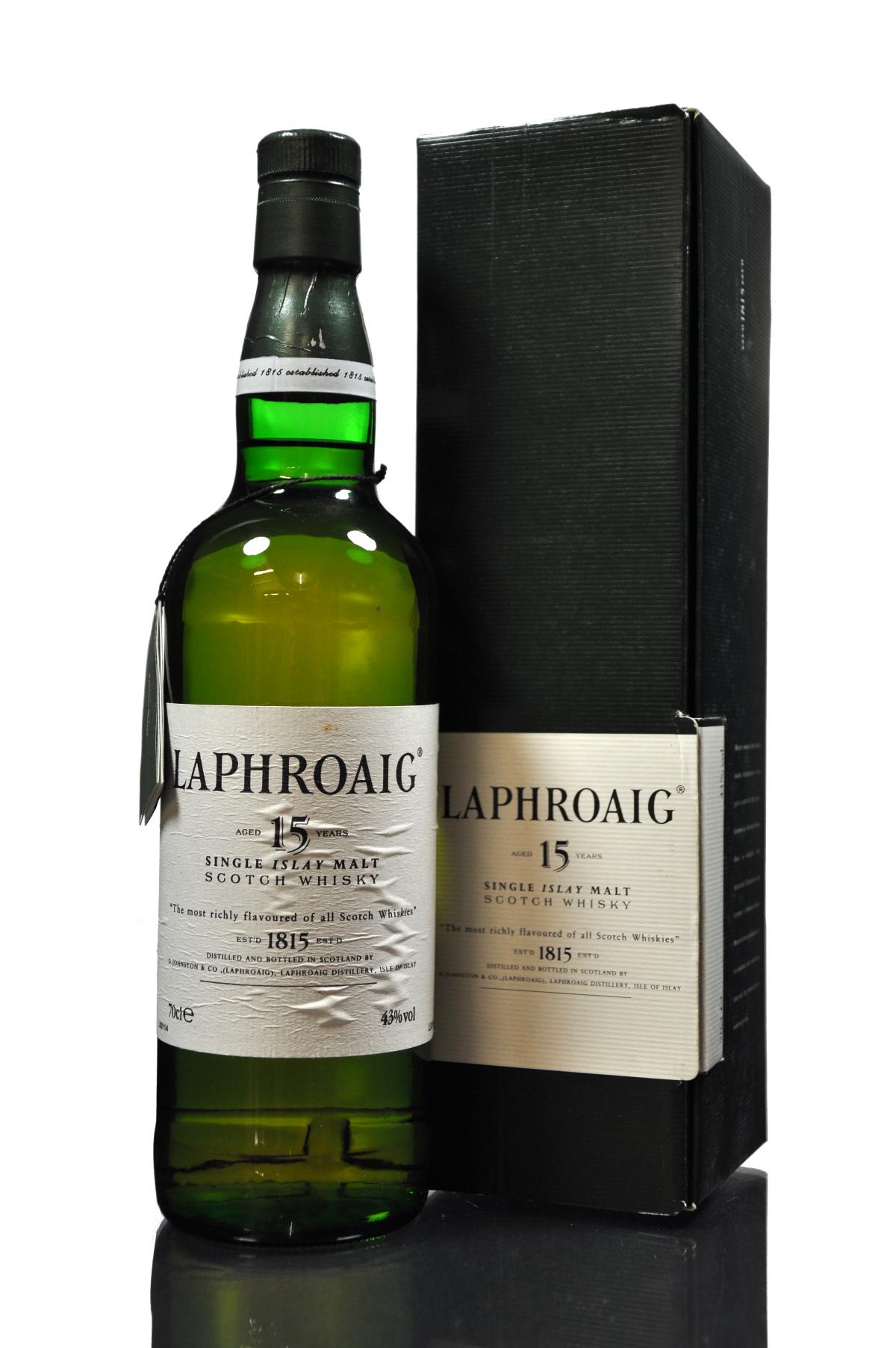 Laphroaig 15 Year Old - Circa 2000