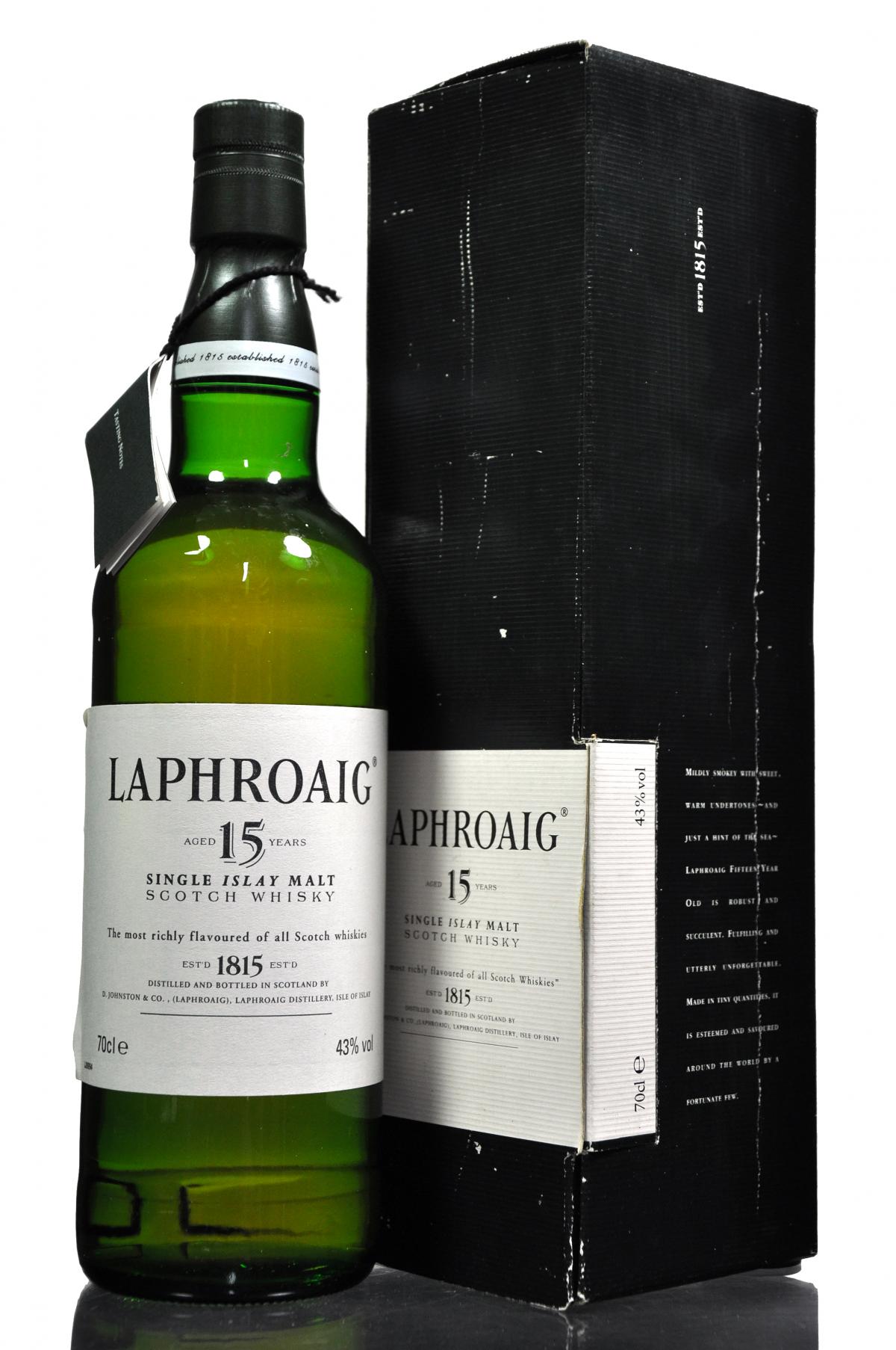 Laphroaig 15 Year Old - Circa 2000