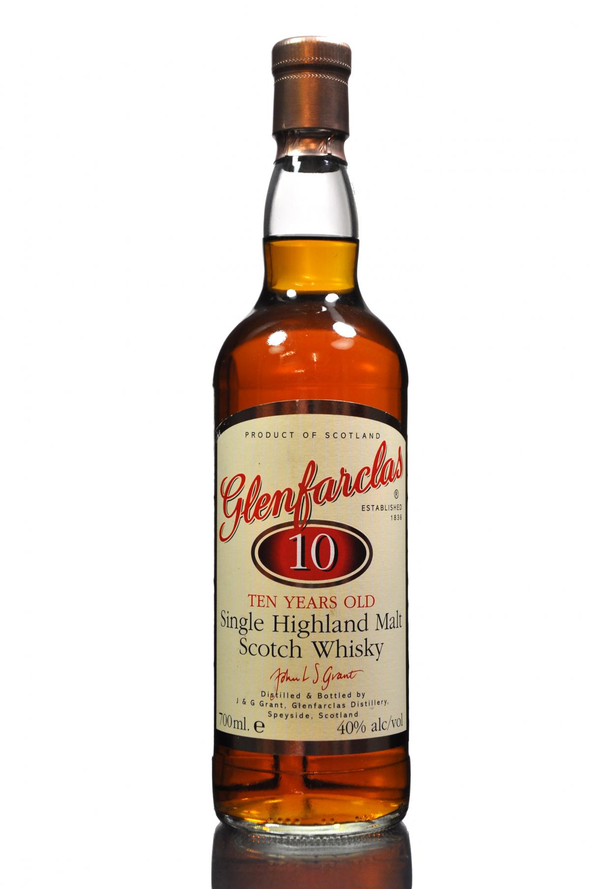 Glenfarclas 10 Year Old - 2000s