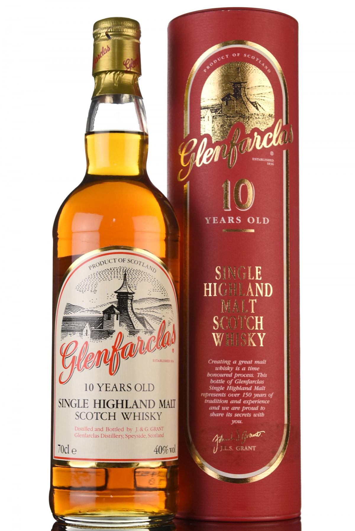 Glenfarclas 10 Year Old - 1990s