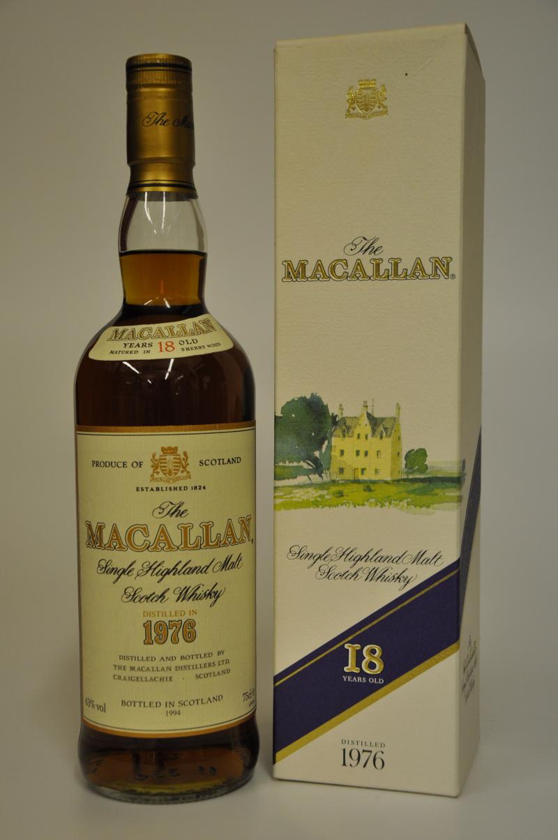 Macallan 1976-1994 - 18 Year Old