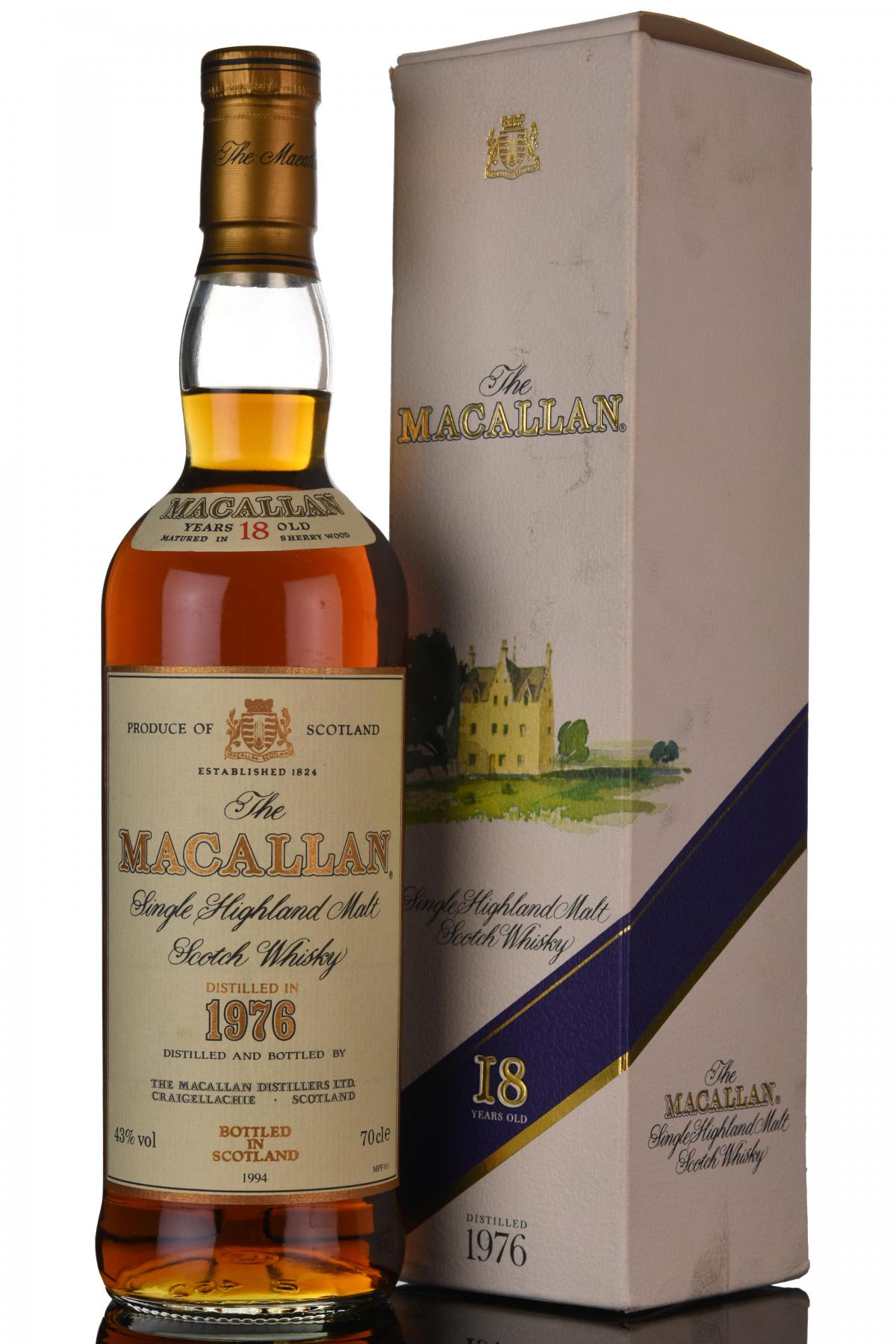 Macallan 1976-1994 - 18 Year Old