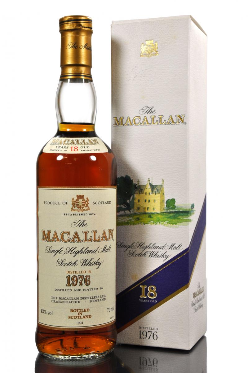 Macallan 1976-1994 - 18 Year Old