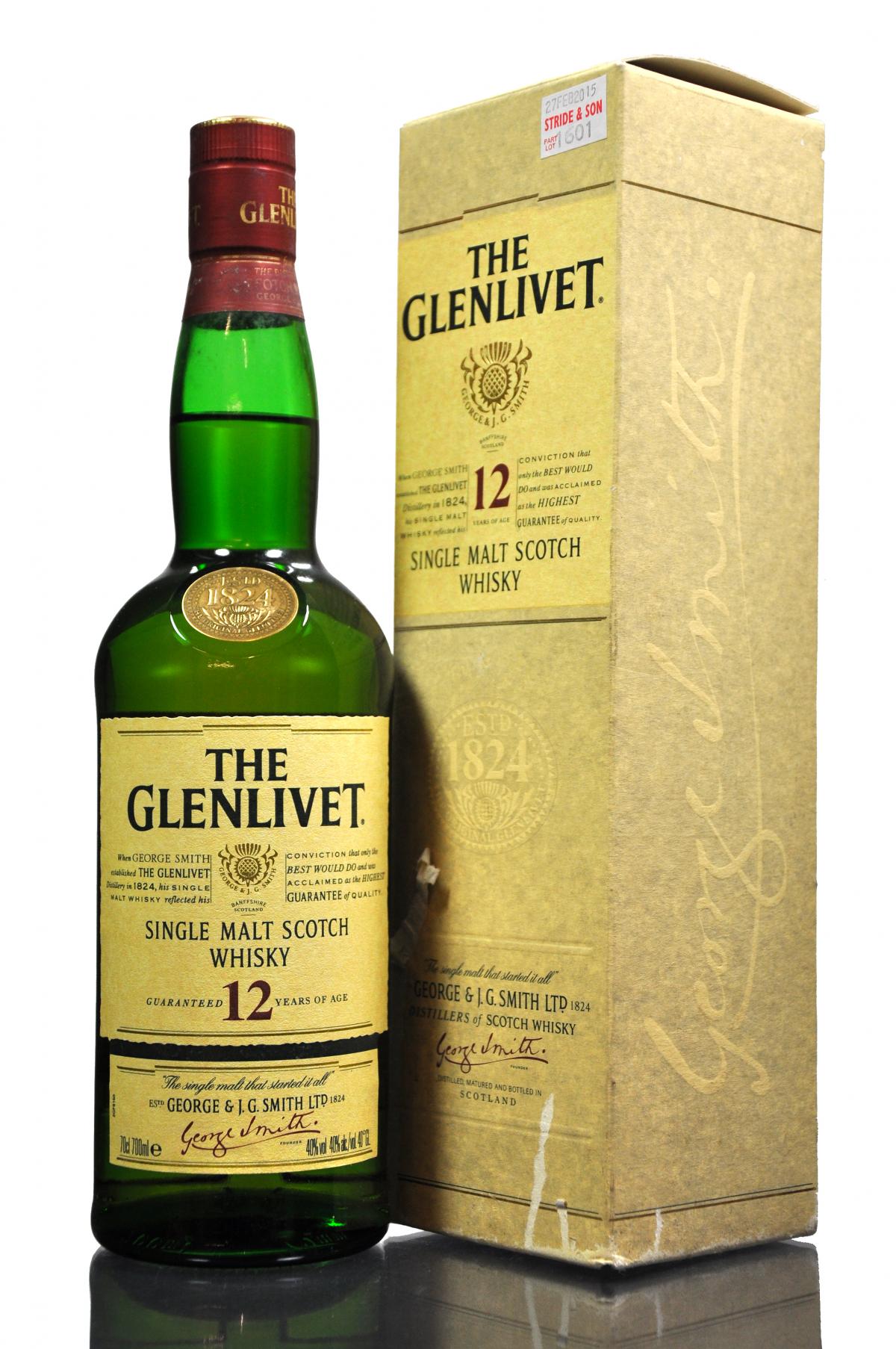 Glenlivet 12 Year Old