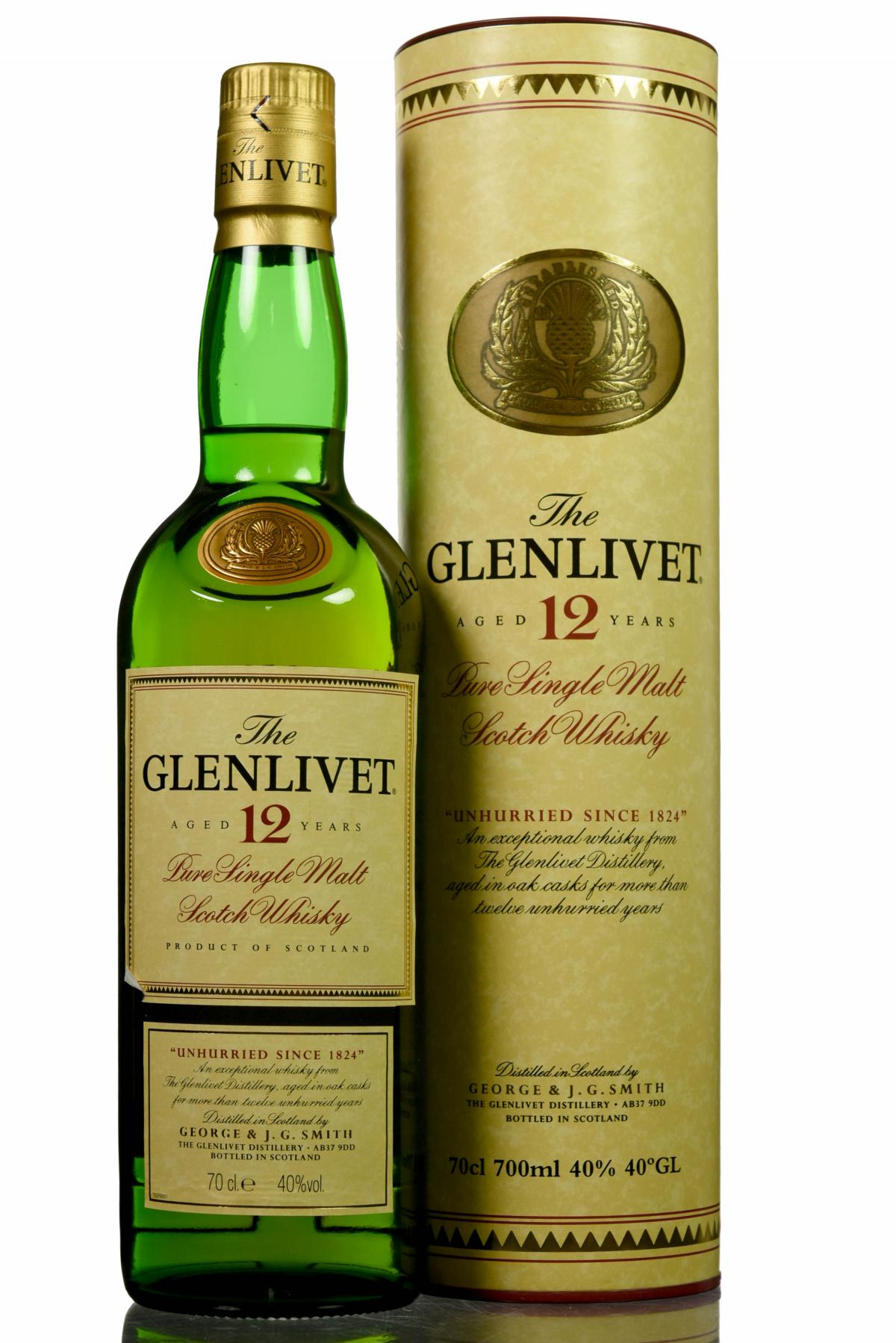 Glenlivet 12 Year Old