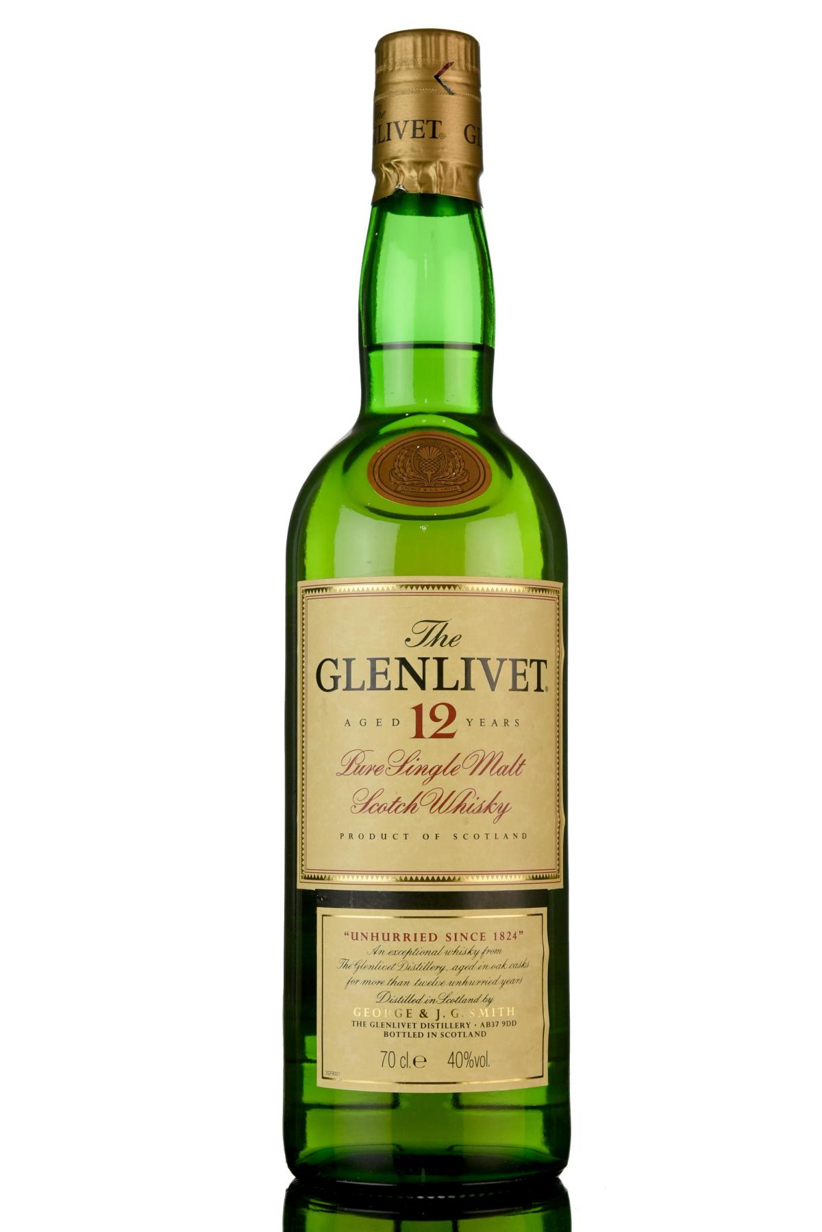 Glenlivet 12 Year Old