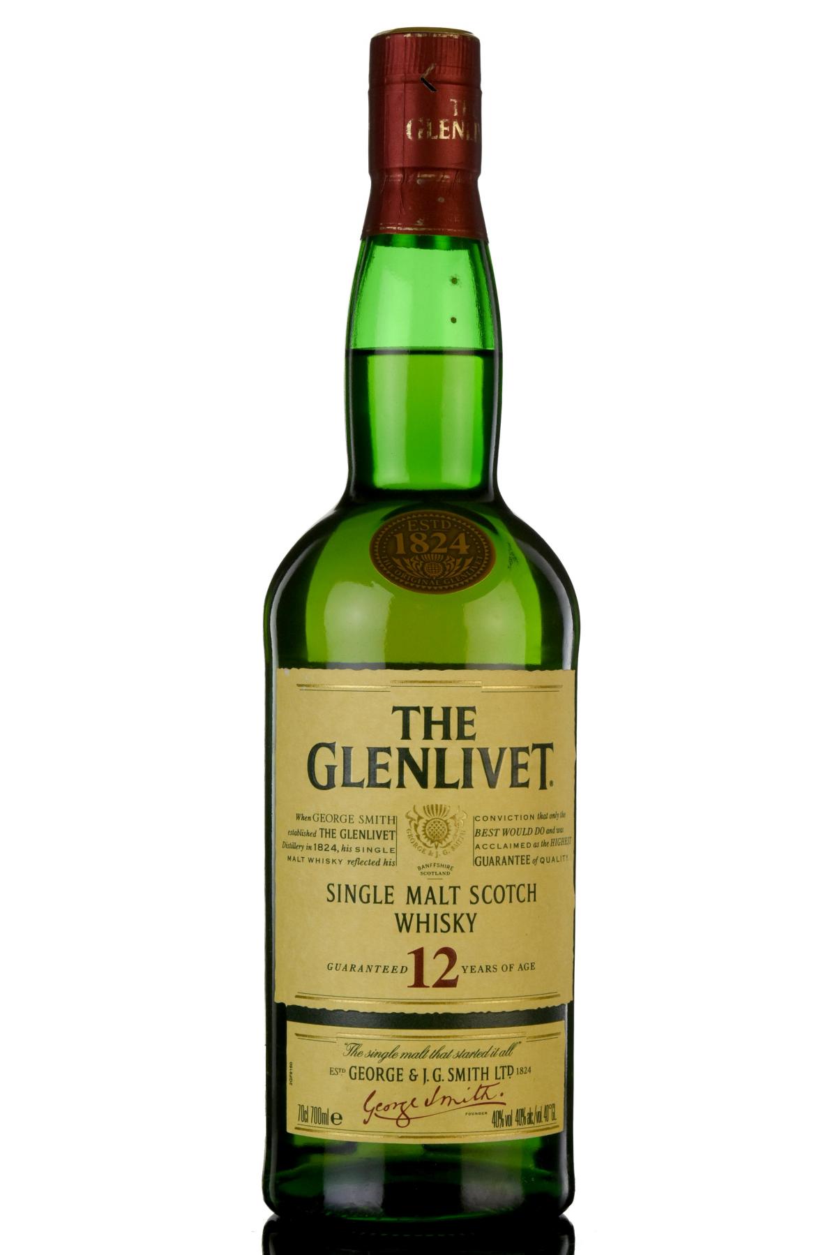 Glenlivet 12 Year Old