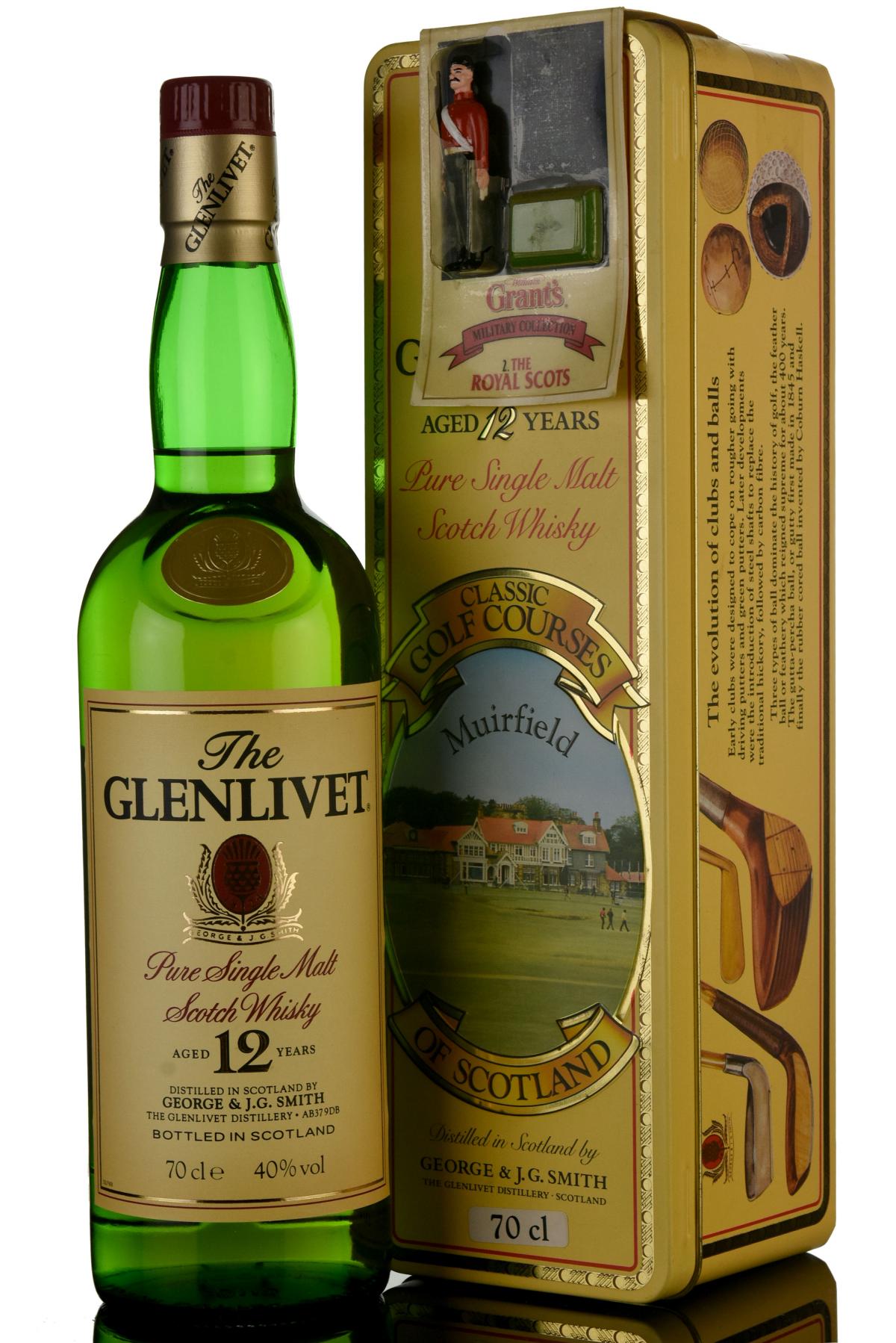 Glenlivet 12 Classic Golf Courses Muirfield 1990s