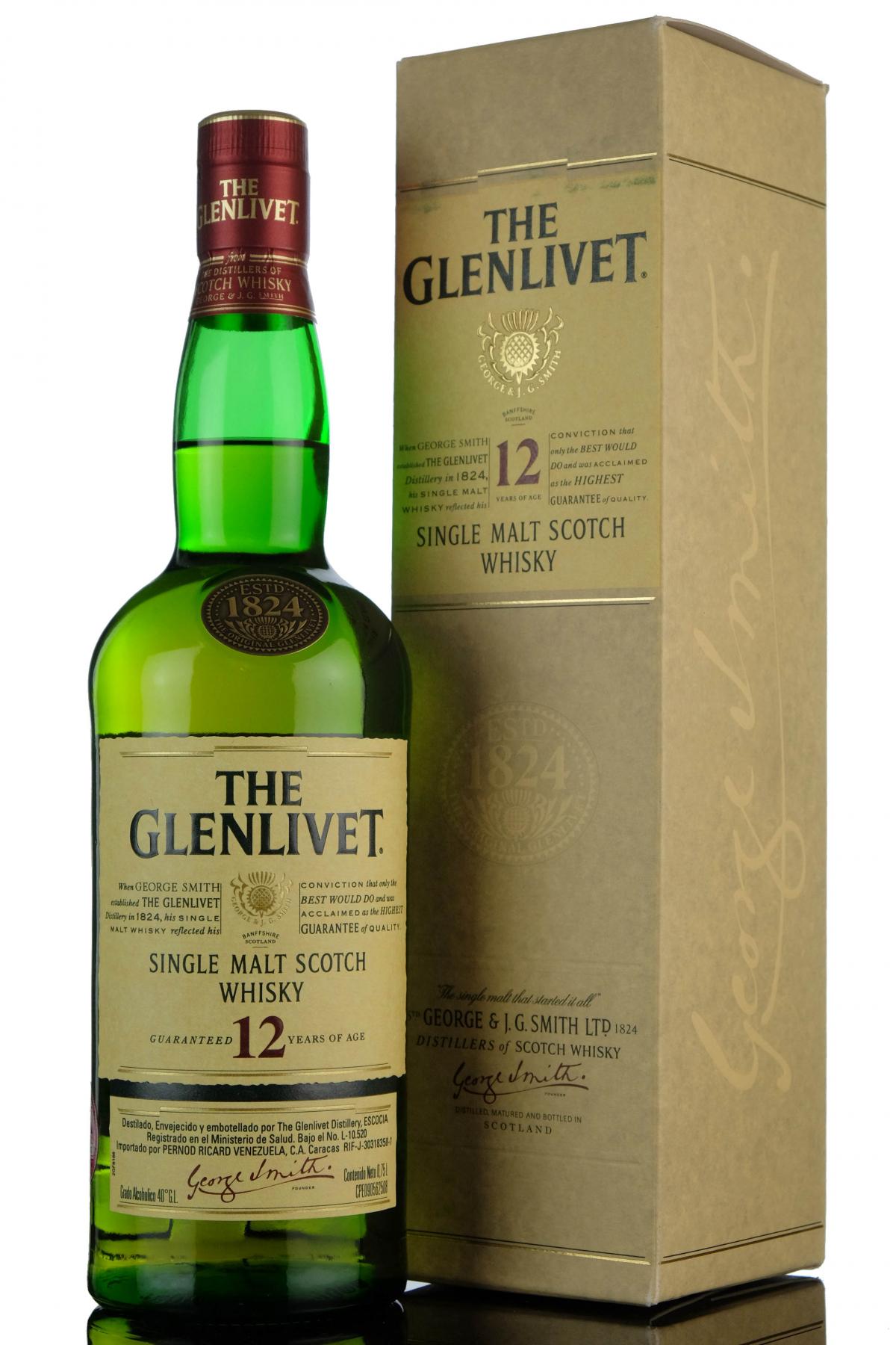 Glenlivet 12 Year Old