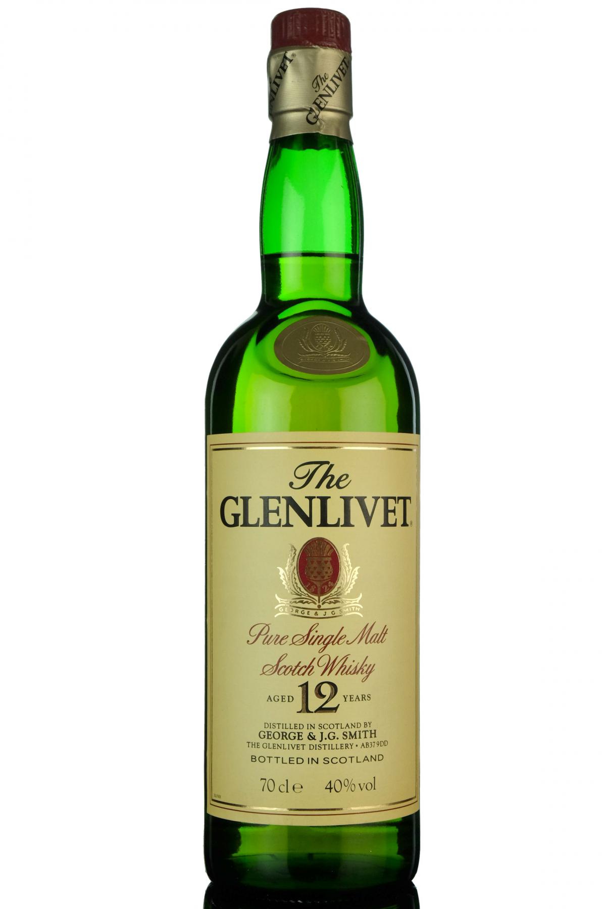 Glenlivet 12 Year Old