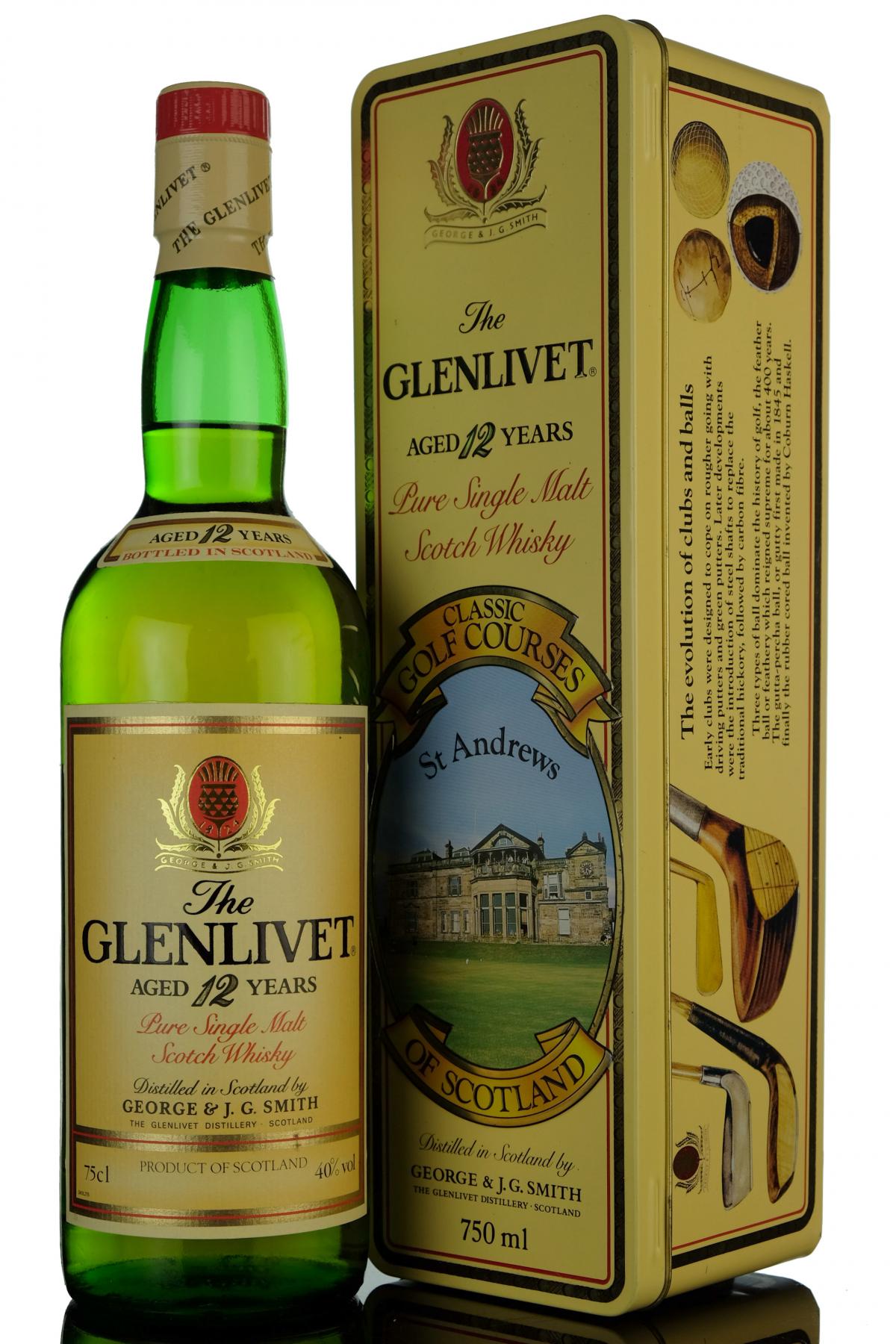 Glenlivet 12 Year Old - Classic Golf Courses - St Andrews
