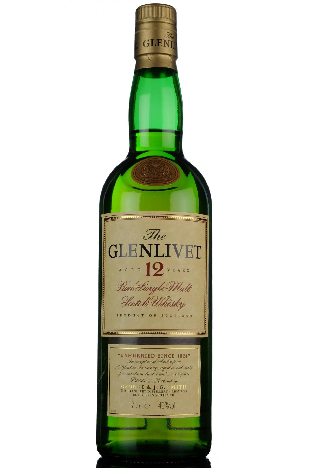 Glenlivet 12 Year Old