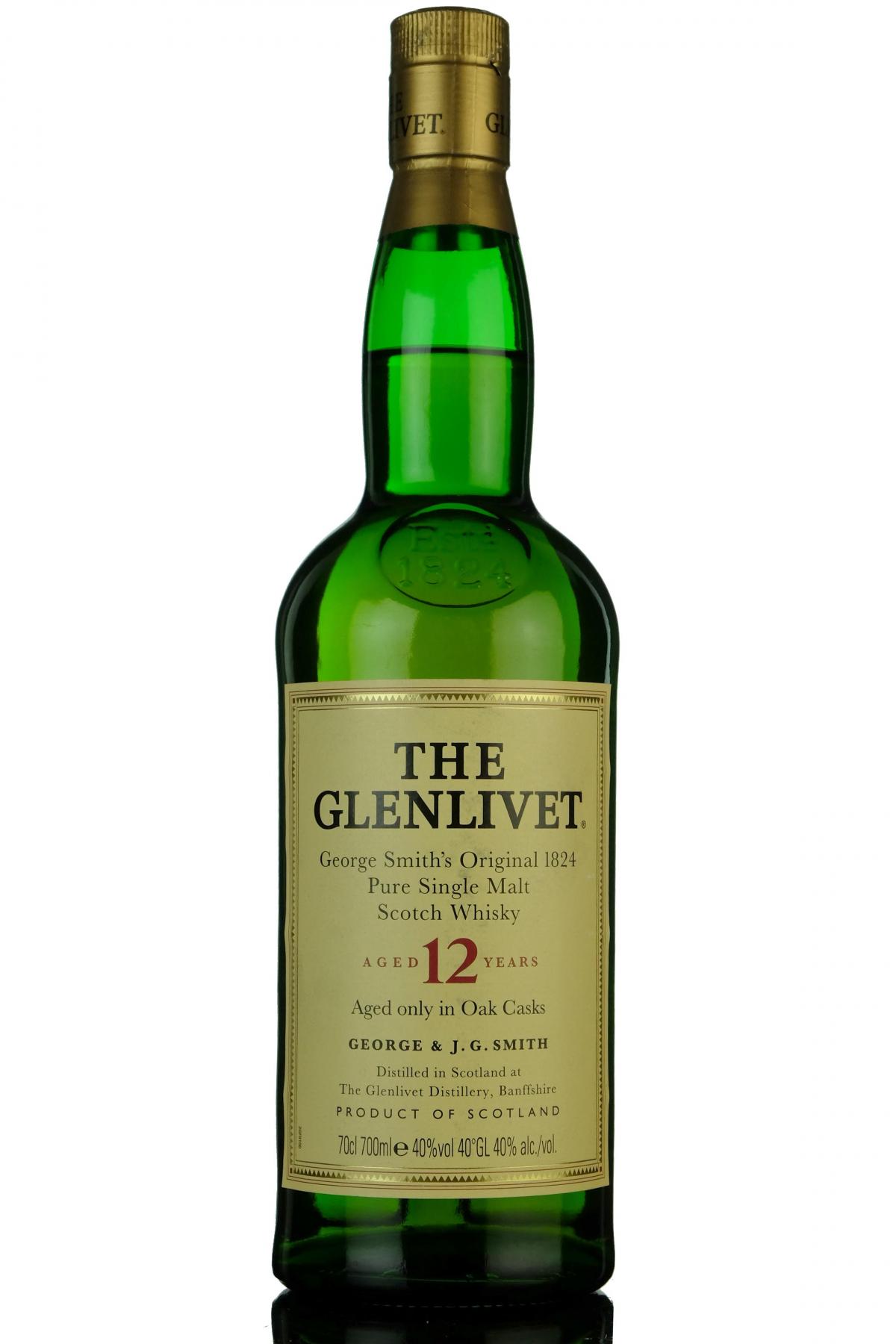 Glenlivet 12 Year Old