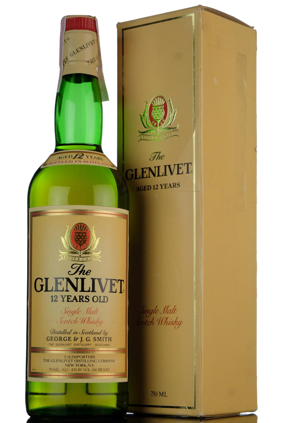 Glenlivet 12 Year Old