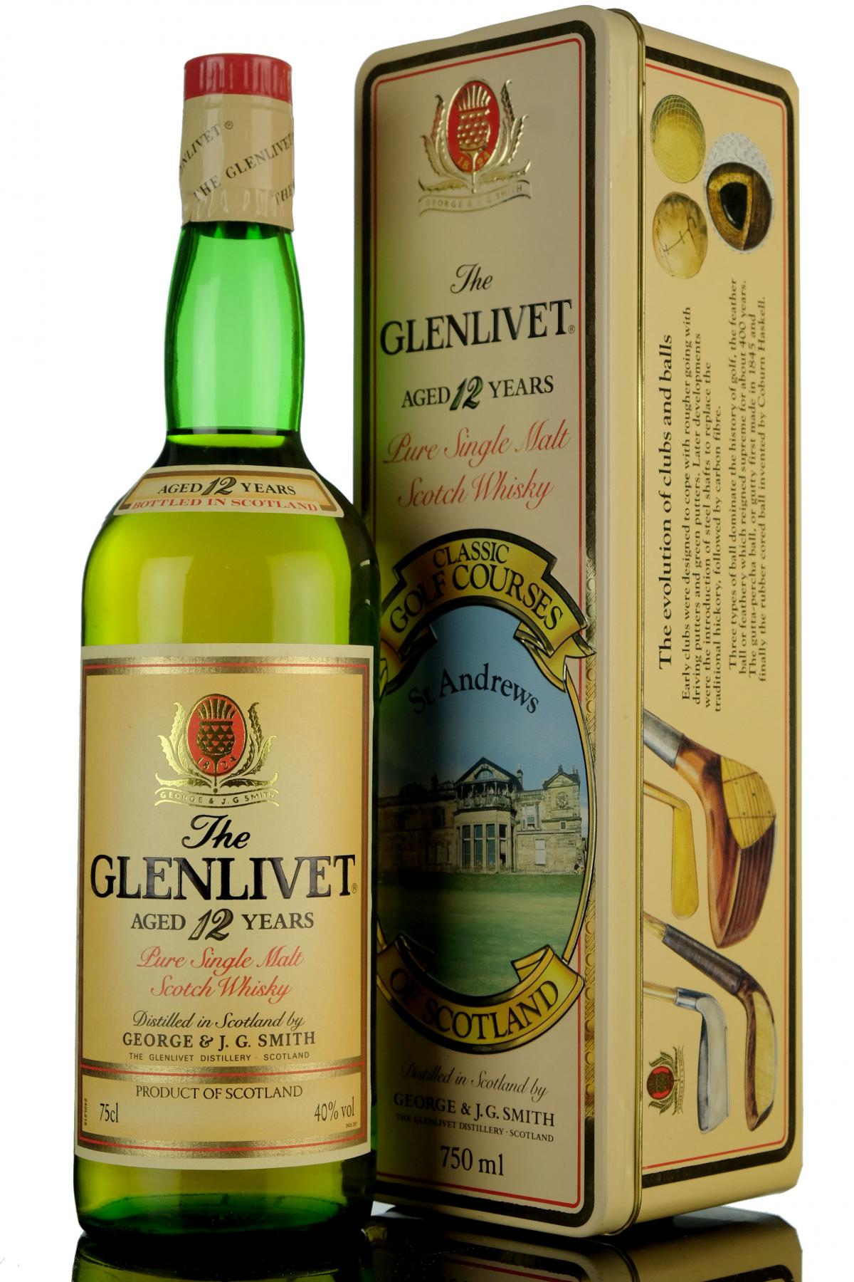 Glenlivet 12 Year Old - Classic Golf Courses - St Andrews
