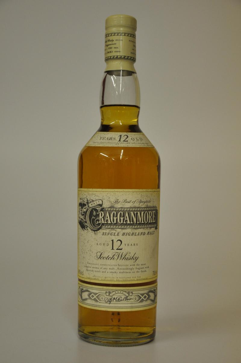 Cragganmore 12 Year Old - Circa 2000