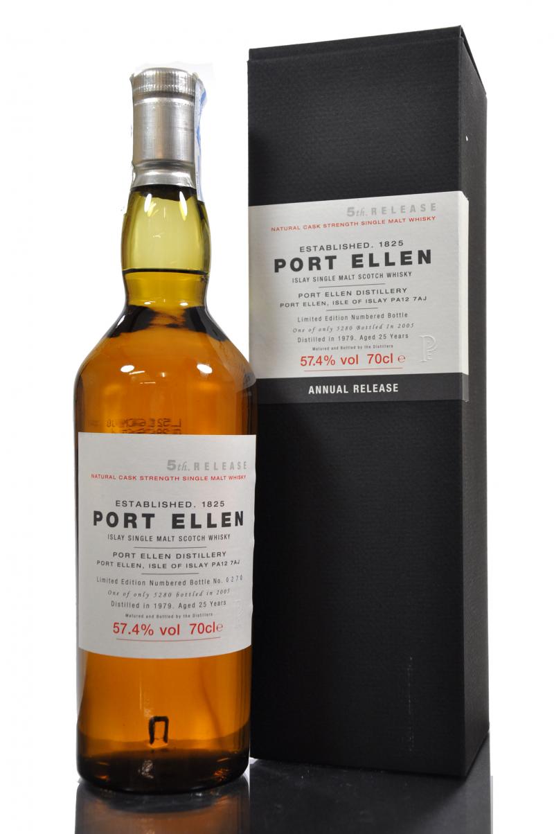 Port Ellen 1979-2005 - 25 Year Old - 5th Release
