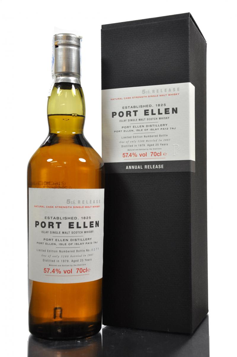 Port Ellen 1979-2005 - 25 Year Old - 5th Release
