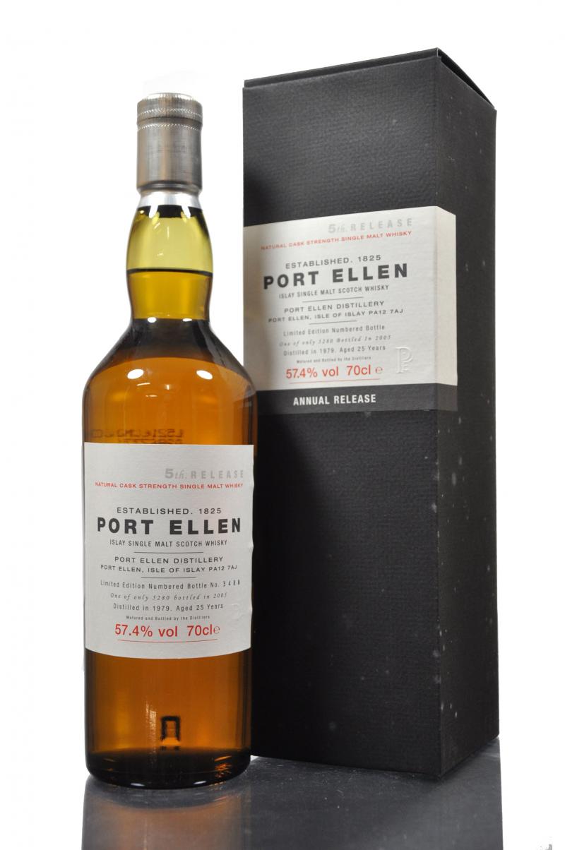 Port Ellen 1979-2005 - 25 Year Old - 5th Release