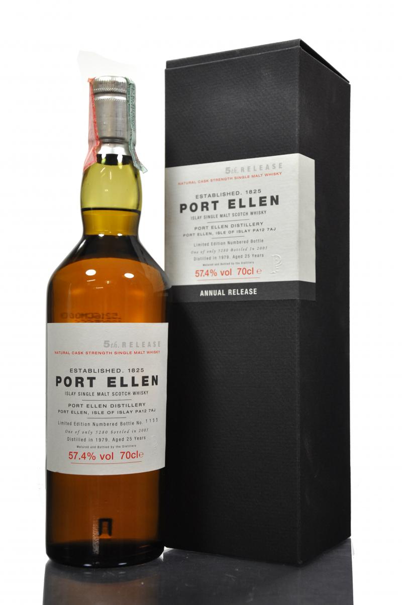 Port Ellen 1979-2005 - 25 Year Old - 5th Release