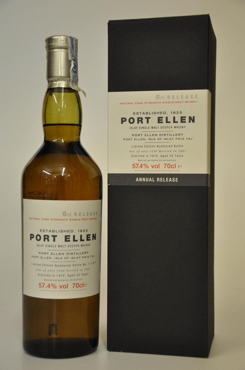 Port Ellen 1979-2005 - 25 Year Old - 5th Release