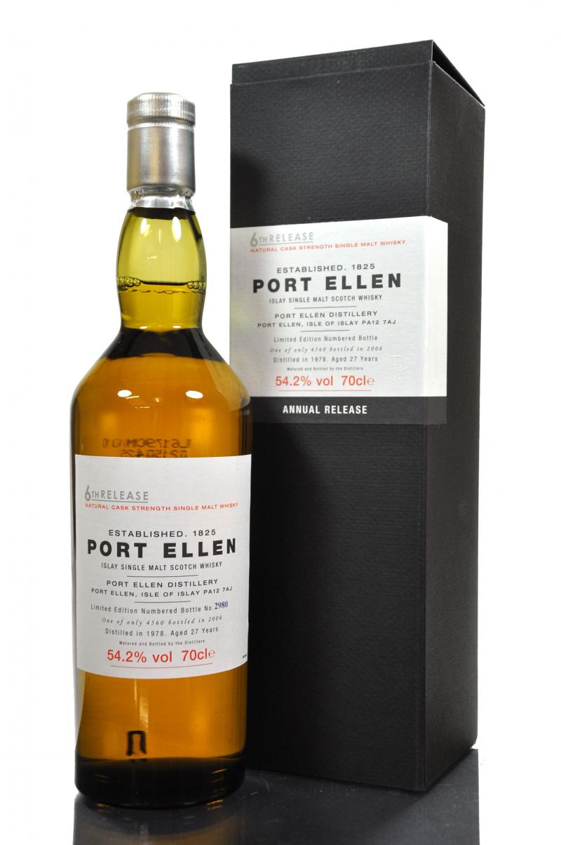 Port Ellen 1978-2006 - 27 Year Old - 6th Release