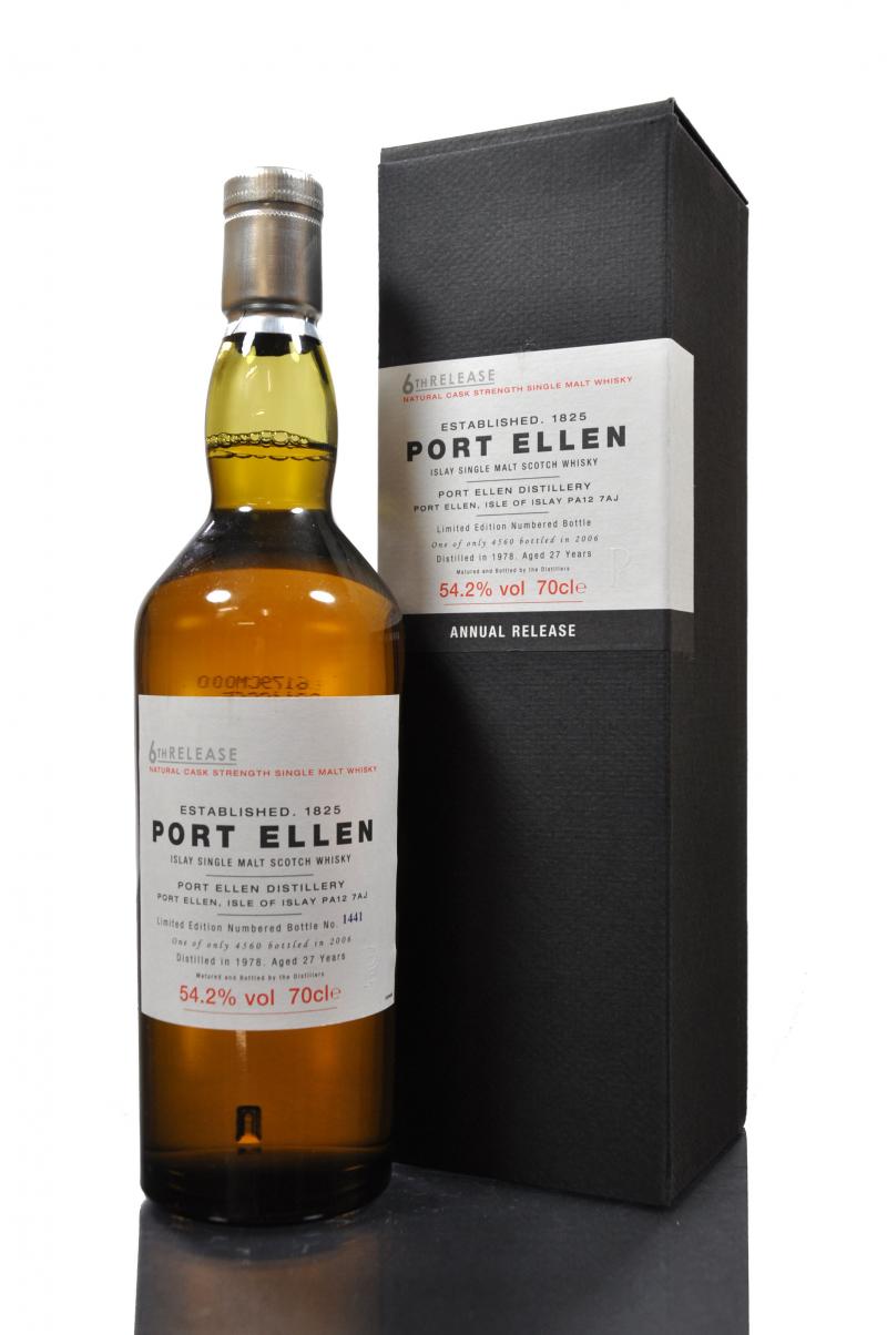 Port Ellen 1978-2006 - 27 Year Old - 6th Release