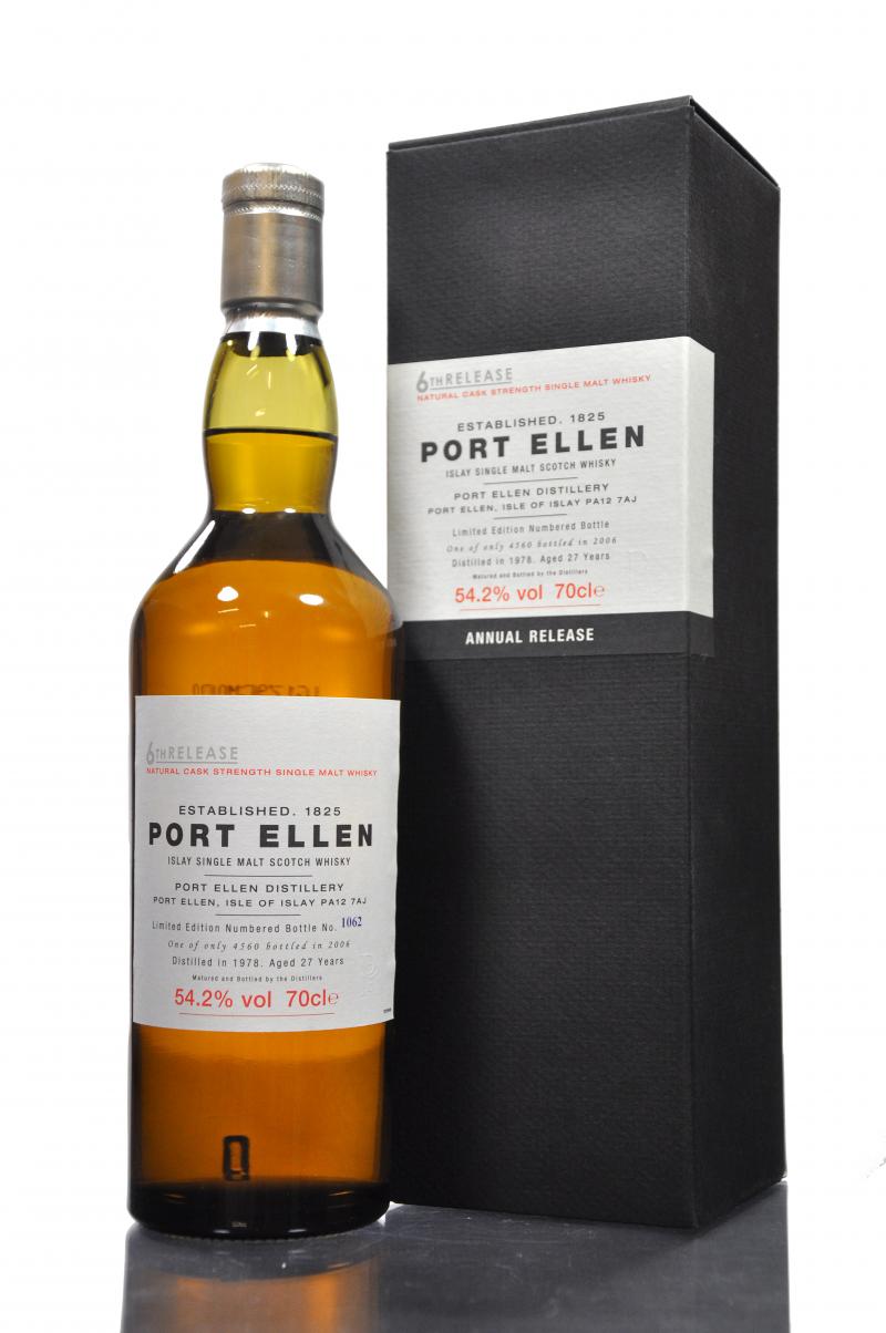 Port Ellen 1978-2006 - 27 Year Old - 6th Release