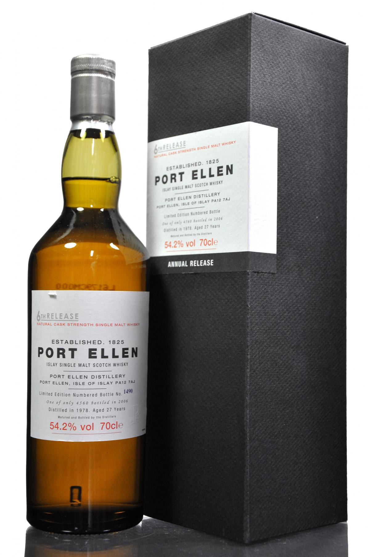 Port Ellen 1978-2006 - 27 Year Old - 6th Release