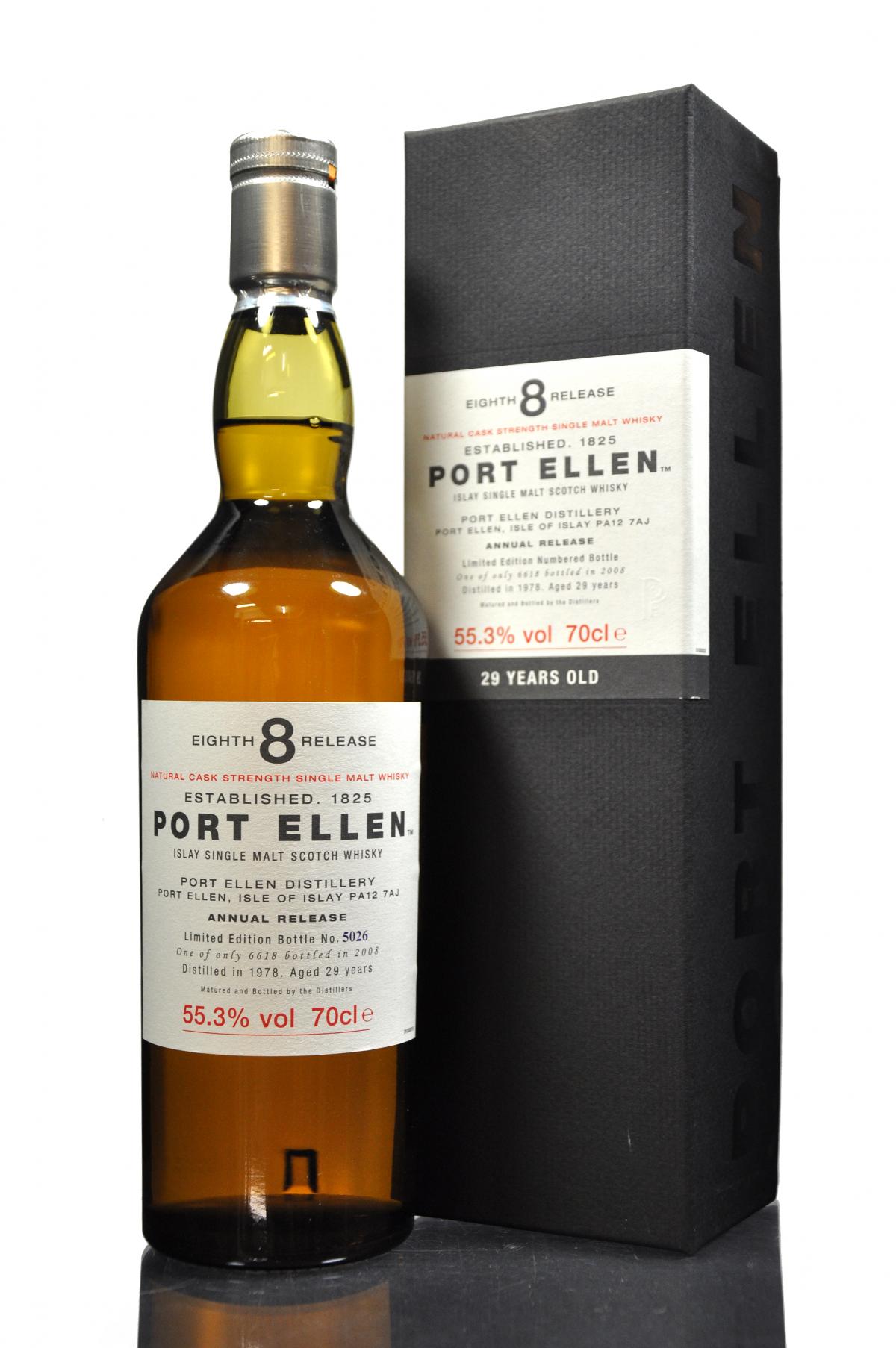 Port Ellen 1978-2008 - 29 Year Old - 8th Release