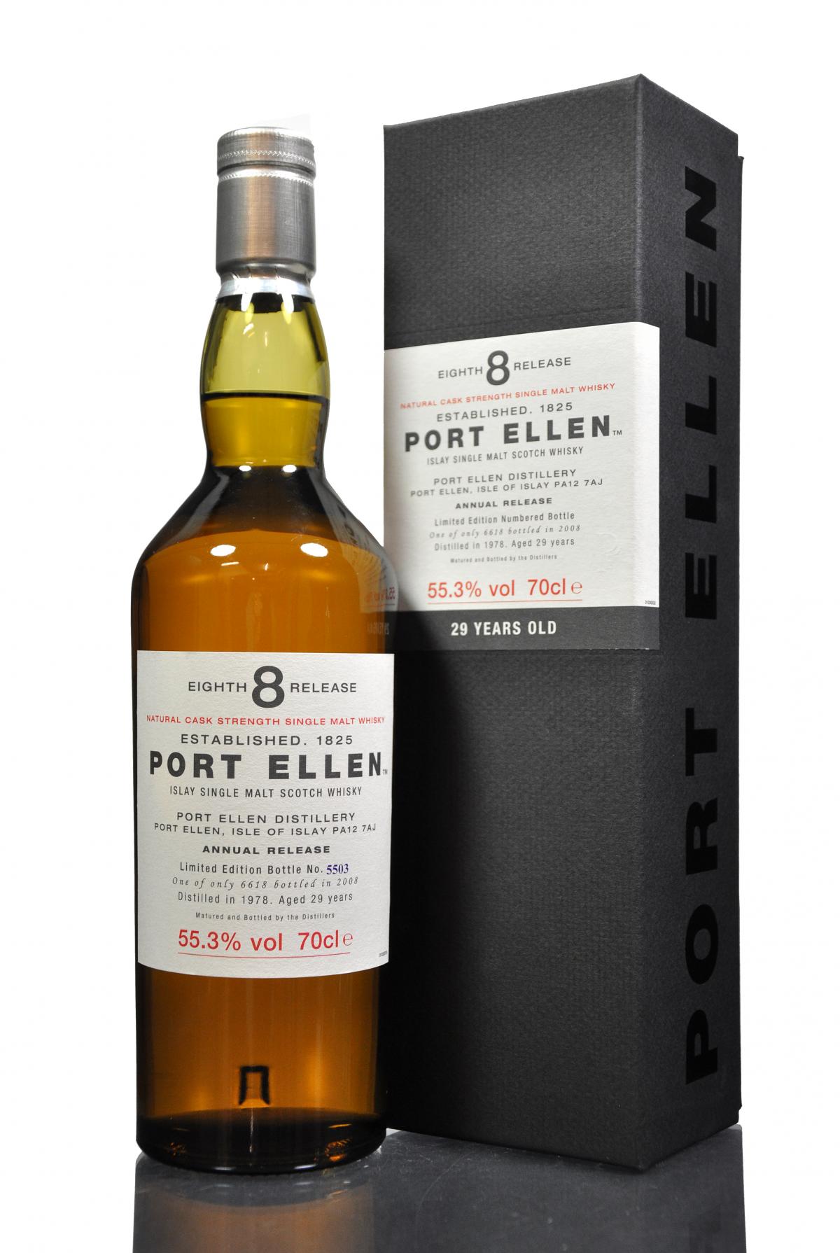 Port Ellen 1978-2008 - 29 Year Old - 8th Release