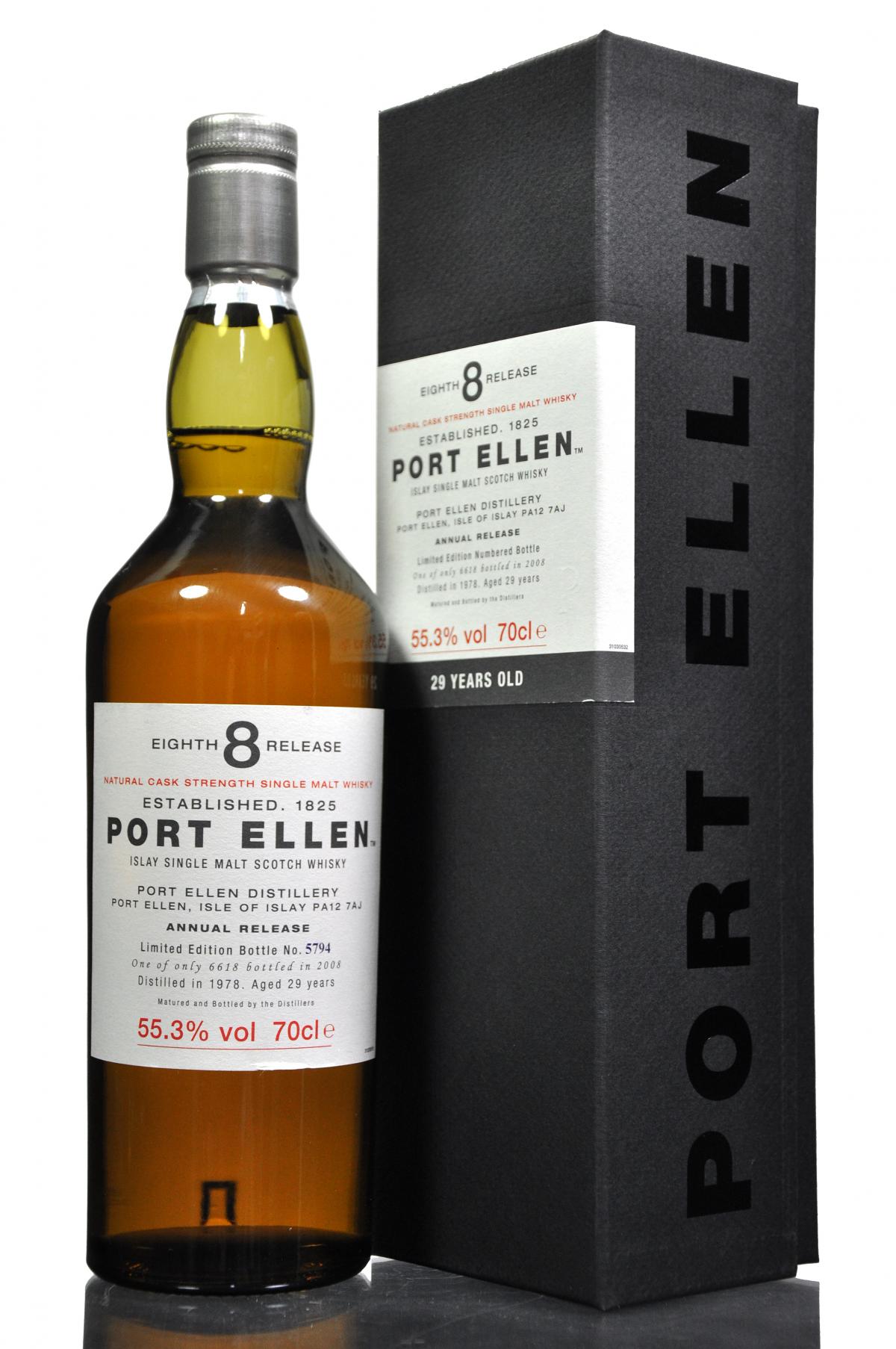 Port Ellen 1978-2008 - 29 Year Old - 8th Release
