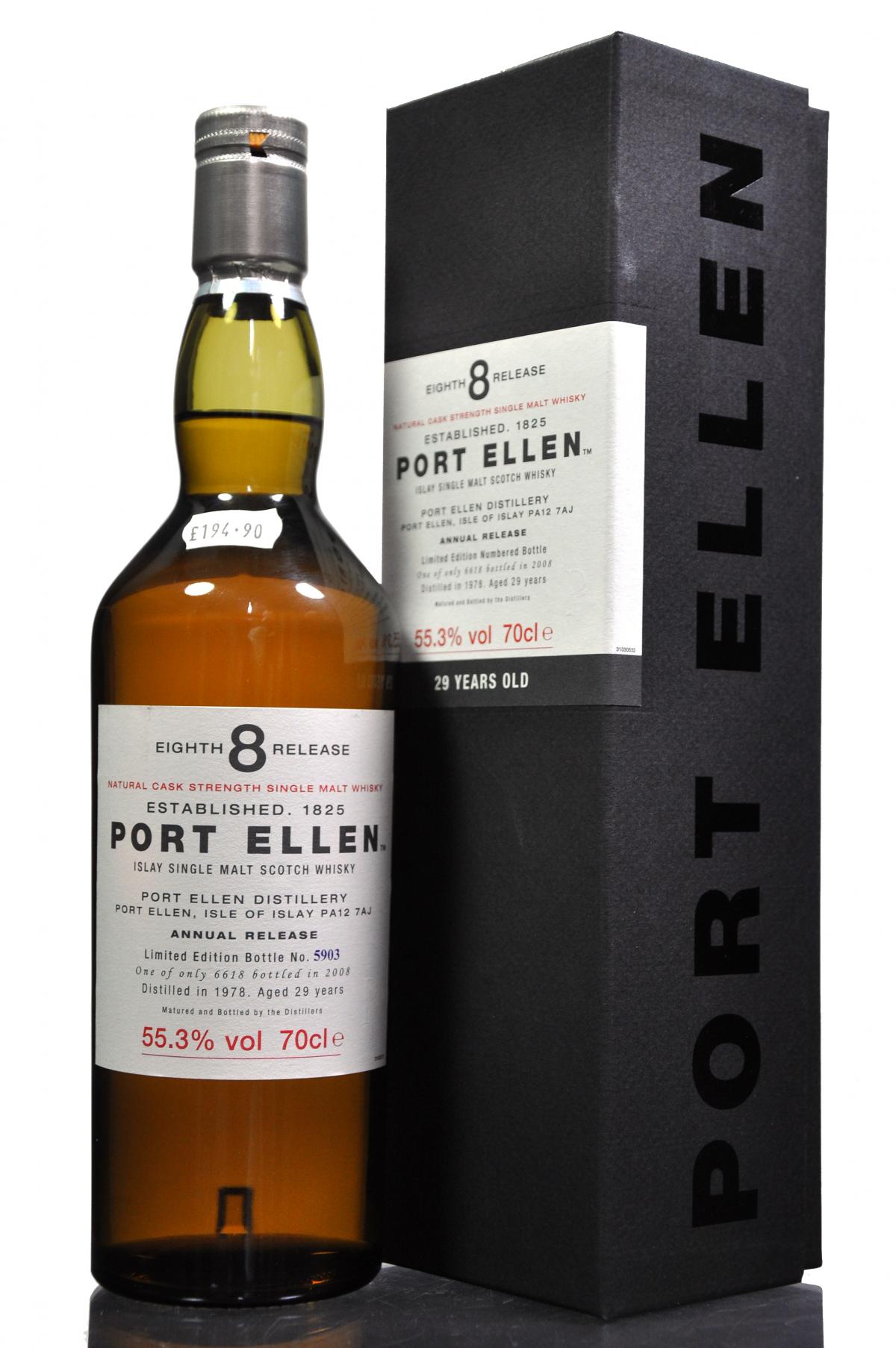 Port Ellen 1978-2008 - 29 Year Old - 8th Release