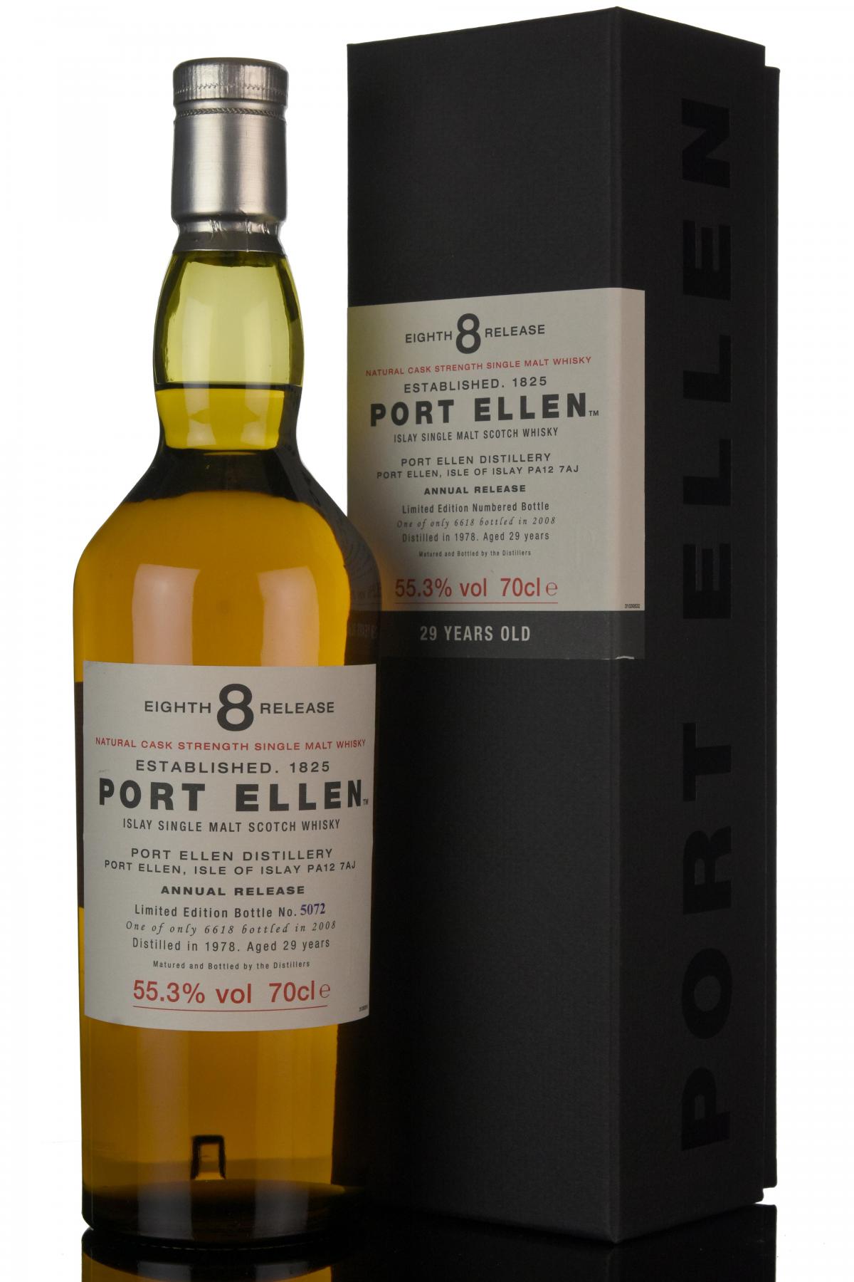 Port Ellen 1978-2008 - 29 Year Old - 8th Release