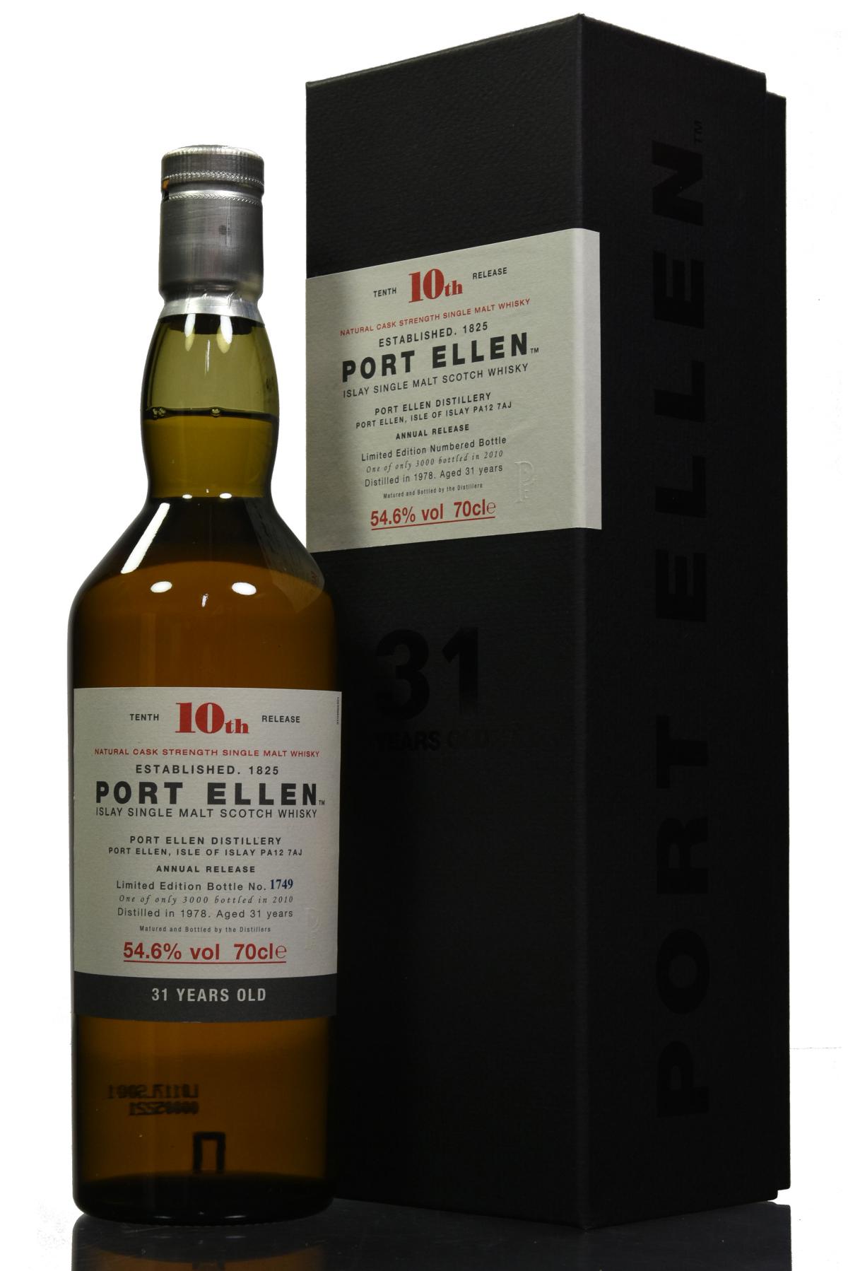 Port Ellen 1978-2010 - 31 Year Old - 10th Release