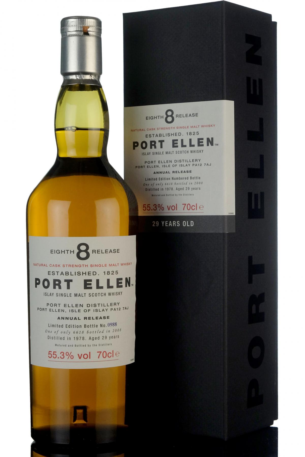 Port Ellen 1978-2008 - 29 Year Old - 8th Release