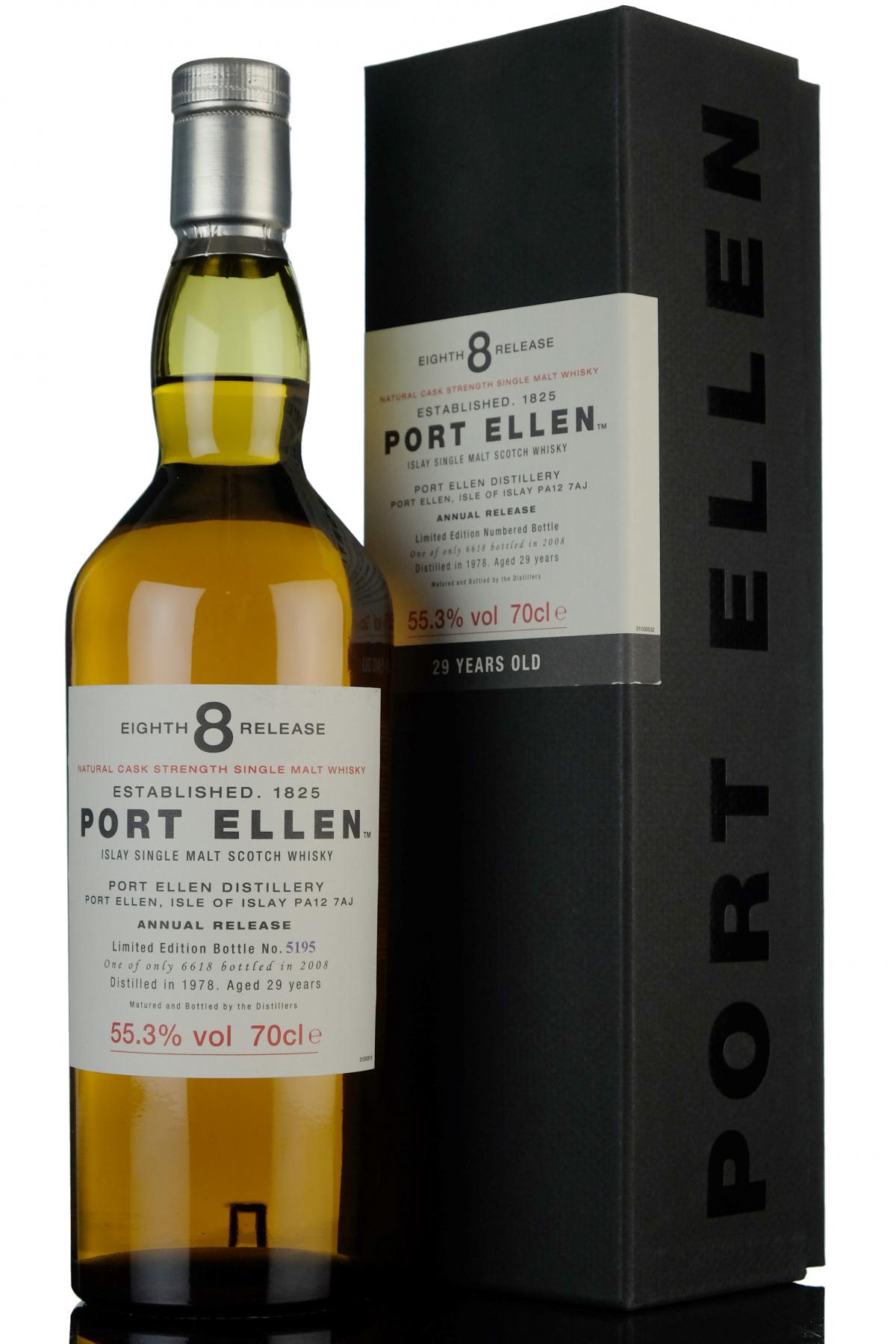 Port Ellen 1978-2008 - 29 Year Old - 8th Release