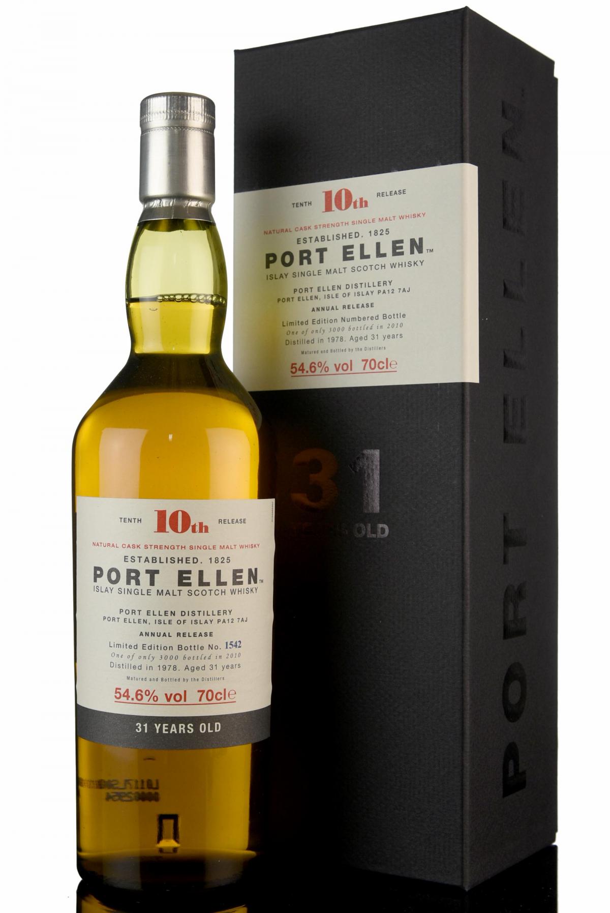 Port Ellen 1978-2010 - 31 Year Old - 10th Release