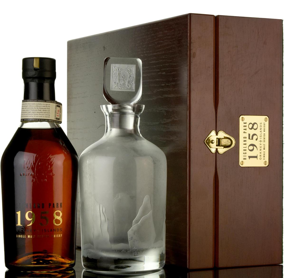 Highland Park 1958 - 40 Year Old - Presentation Set