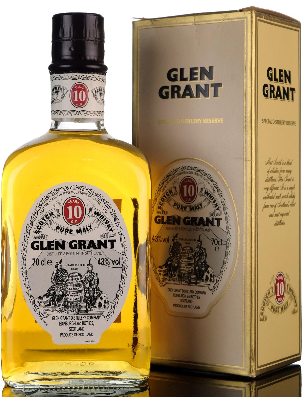 Glen Grant 10 Year Old - 1990s