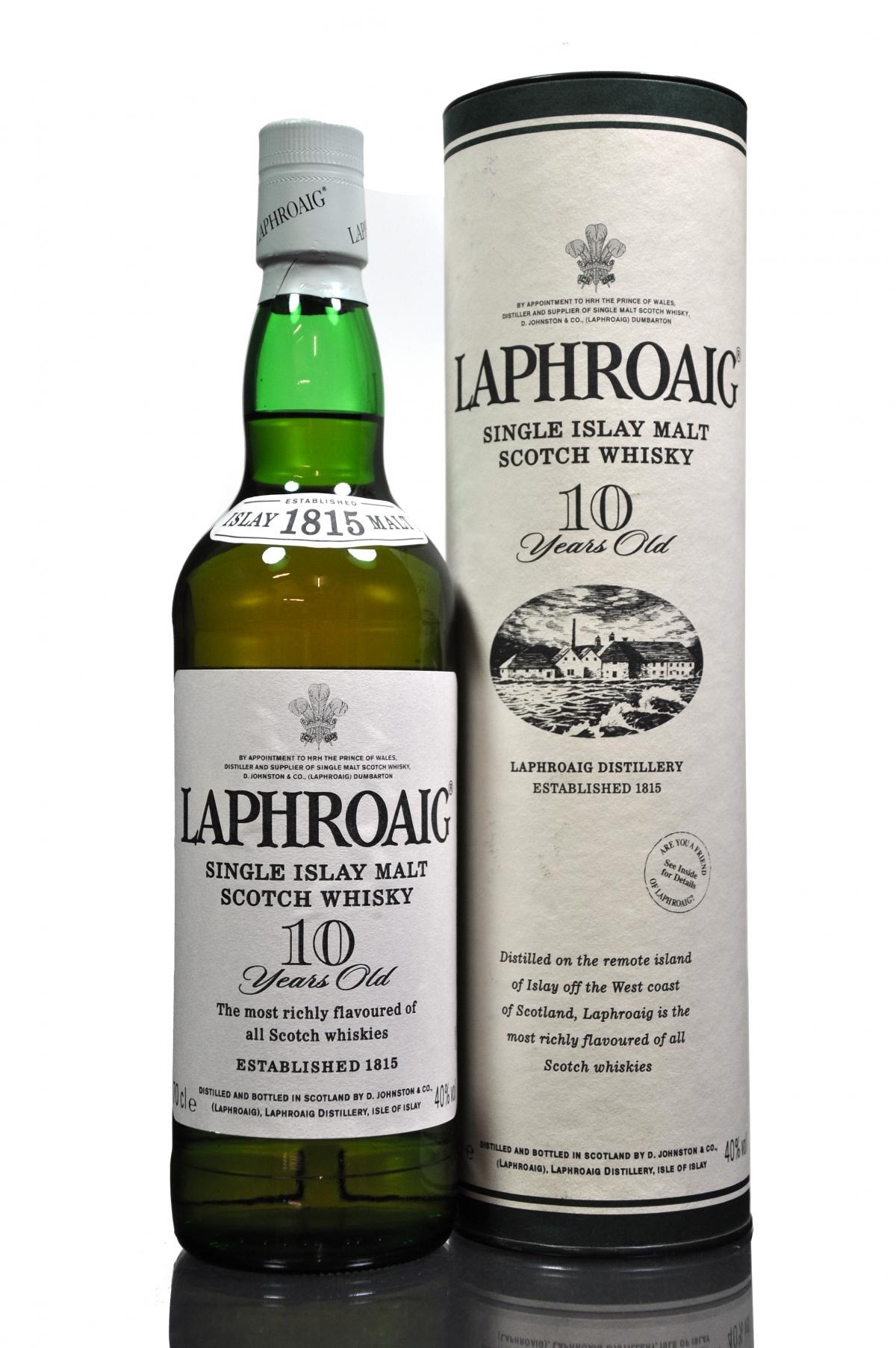 Laphroaig 10 Year Old