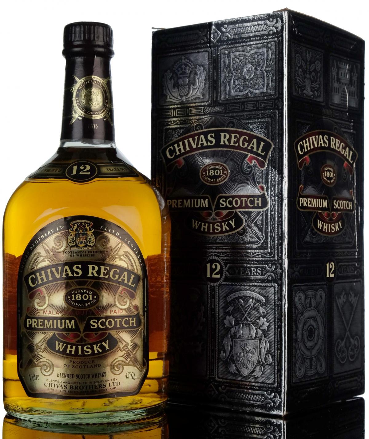 Chivas Regal 12 Year Old - 1 Litre