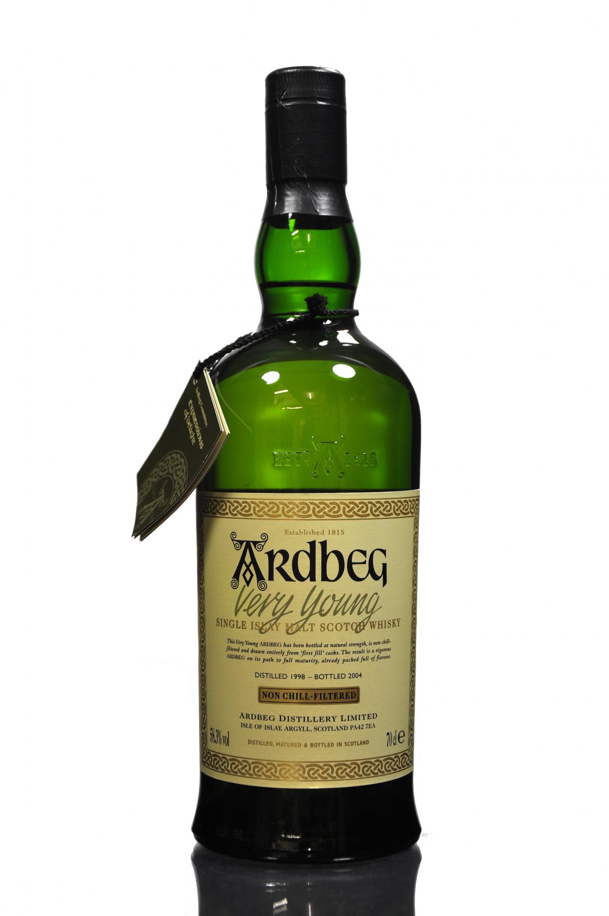 Ardbeg 1998-2004 - Very Young