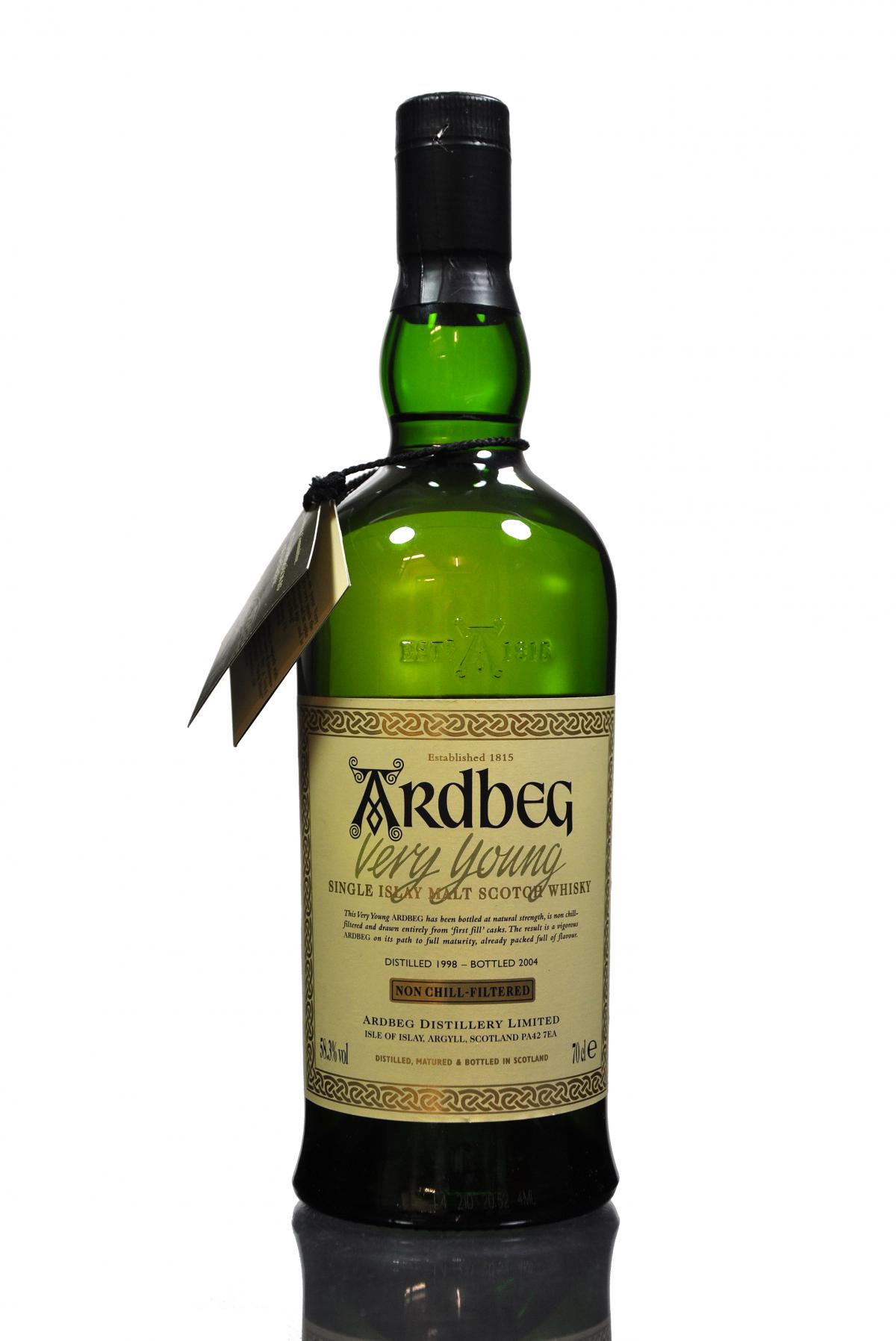 Ardbeg 1998-2004 - Very Young