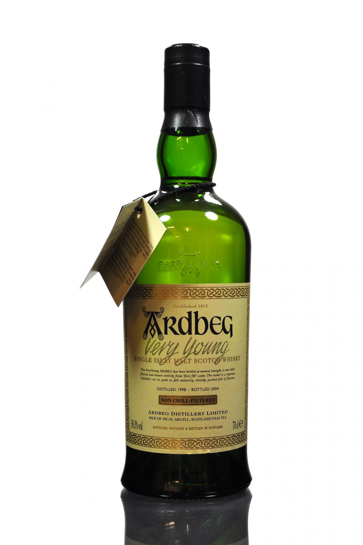 Ardbeg 1998-2004 - Very Young