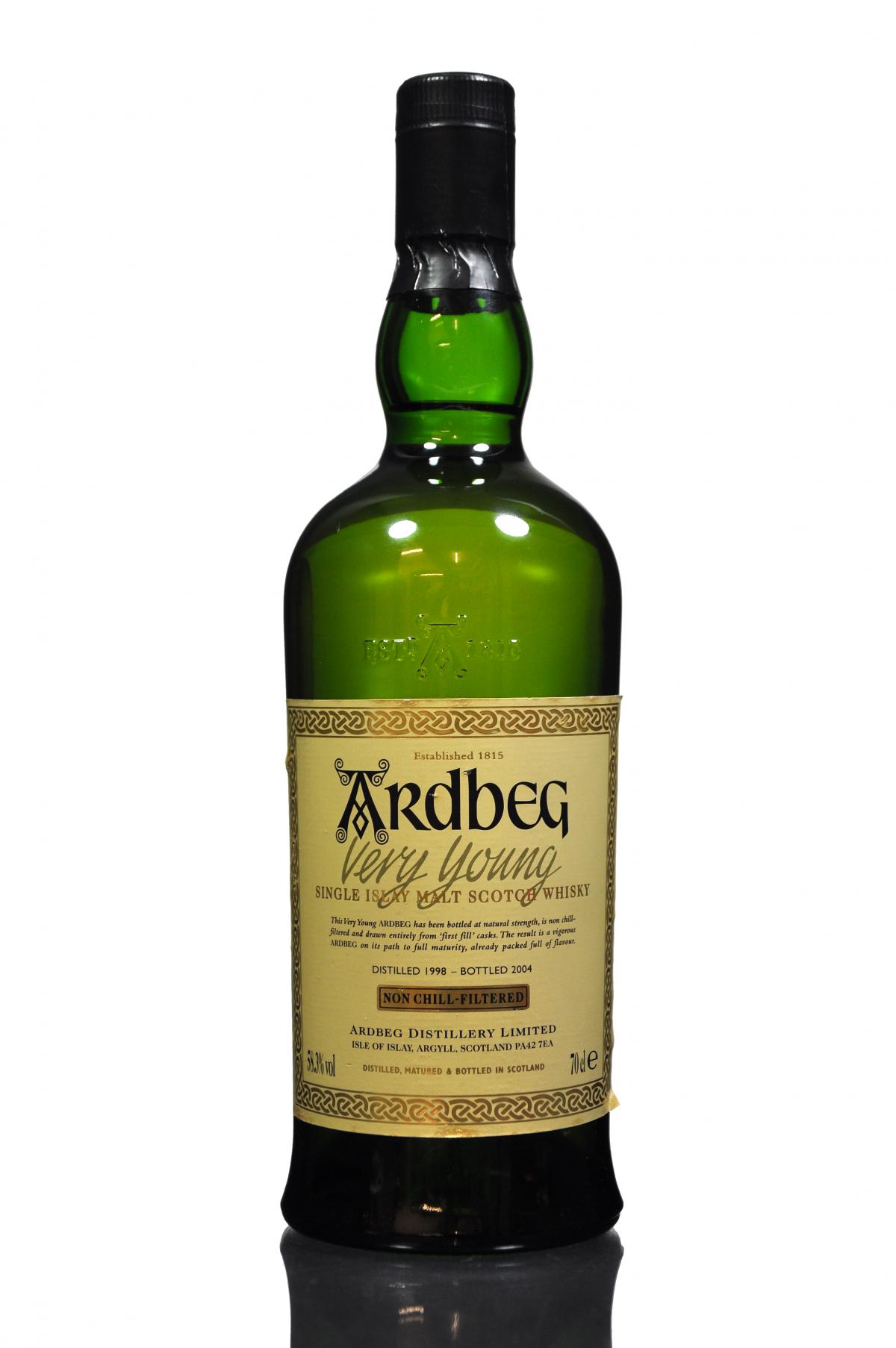Ardbeg 1998-2004 - Very Young