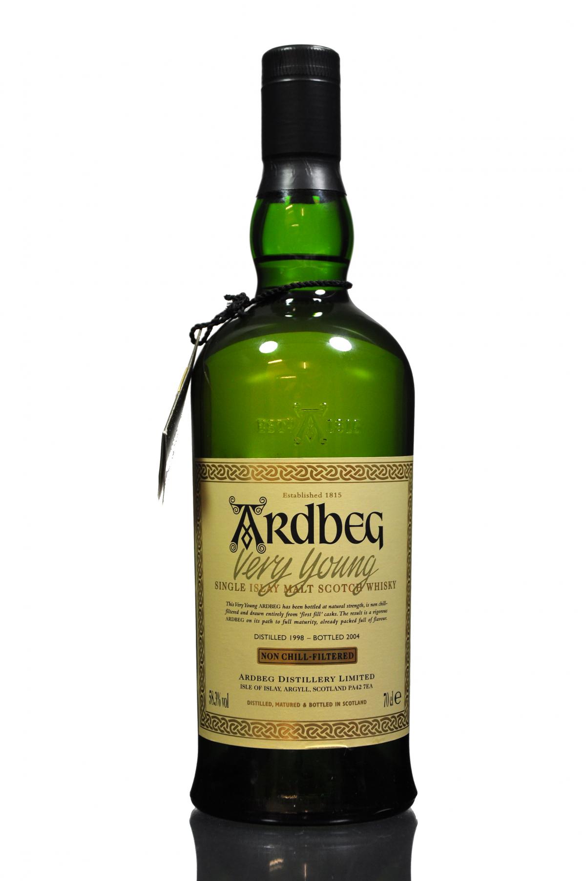 Ardbeg 1998-2004 - Very Young